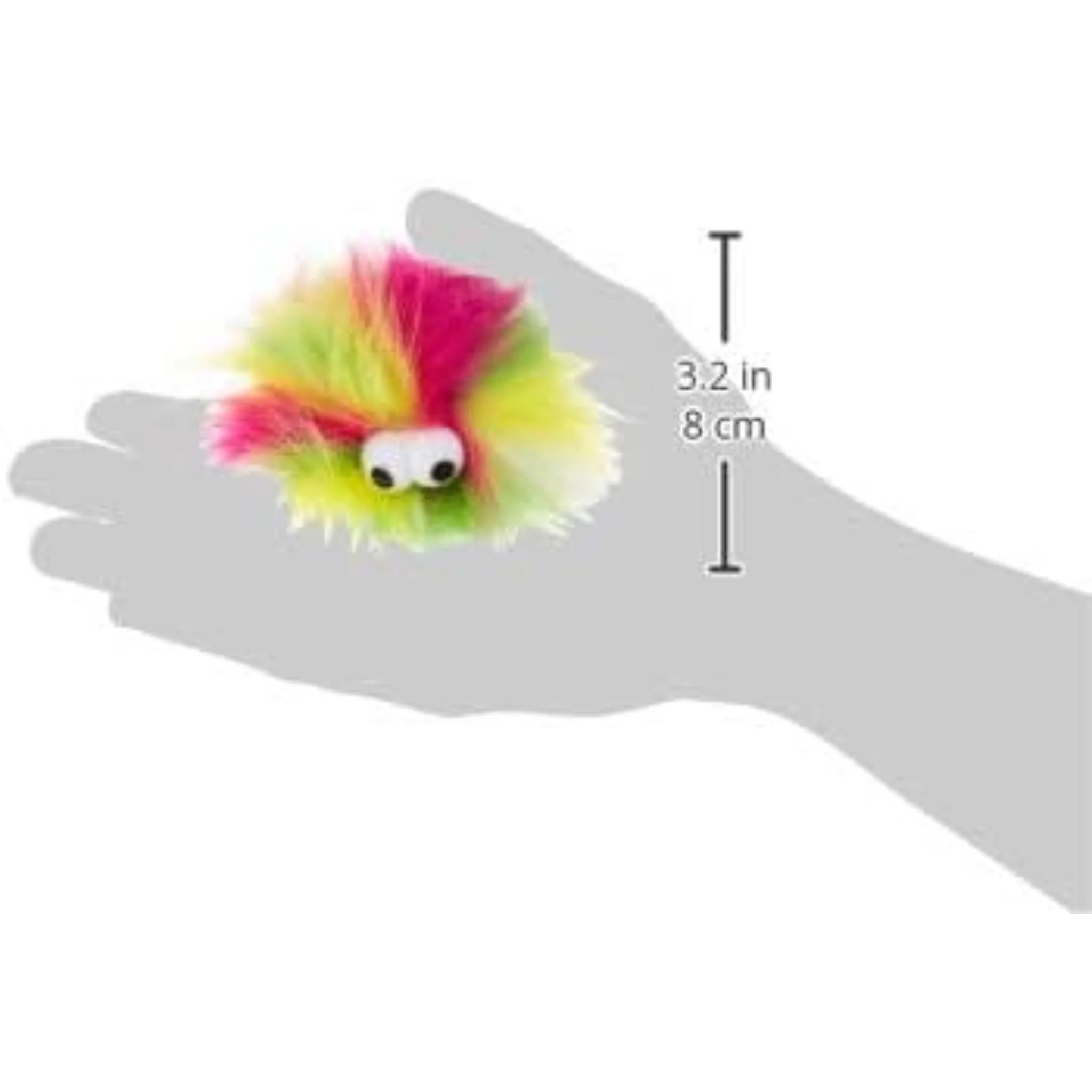 All For Paws Fluffer Cat Toy - Pink - Image 3