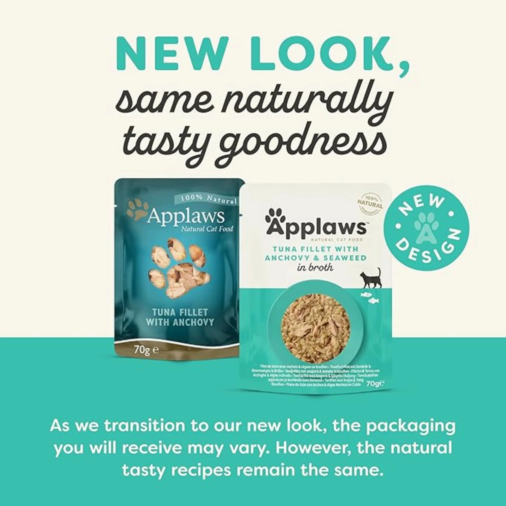 Applaws Natural Cat Wet Food Food Tuna With Anchovy - 70G - Image 2