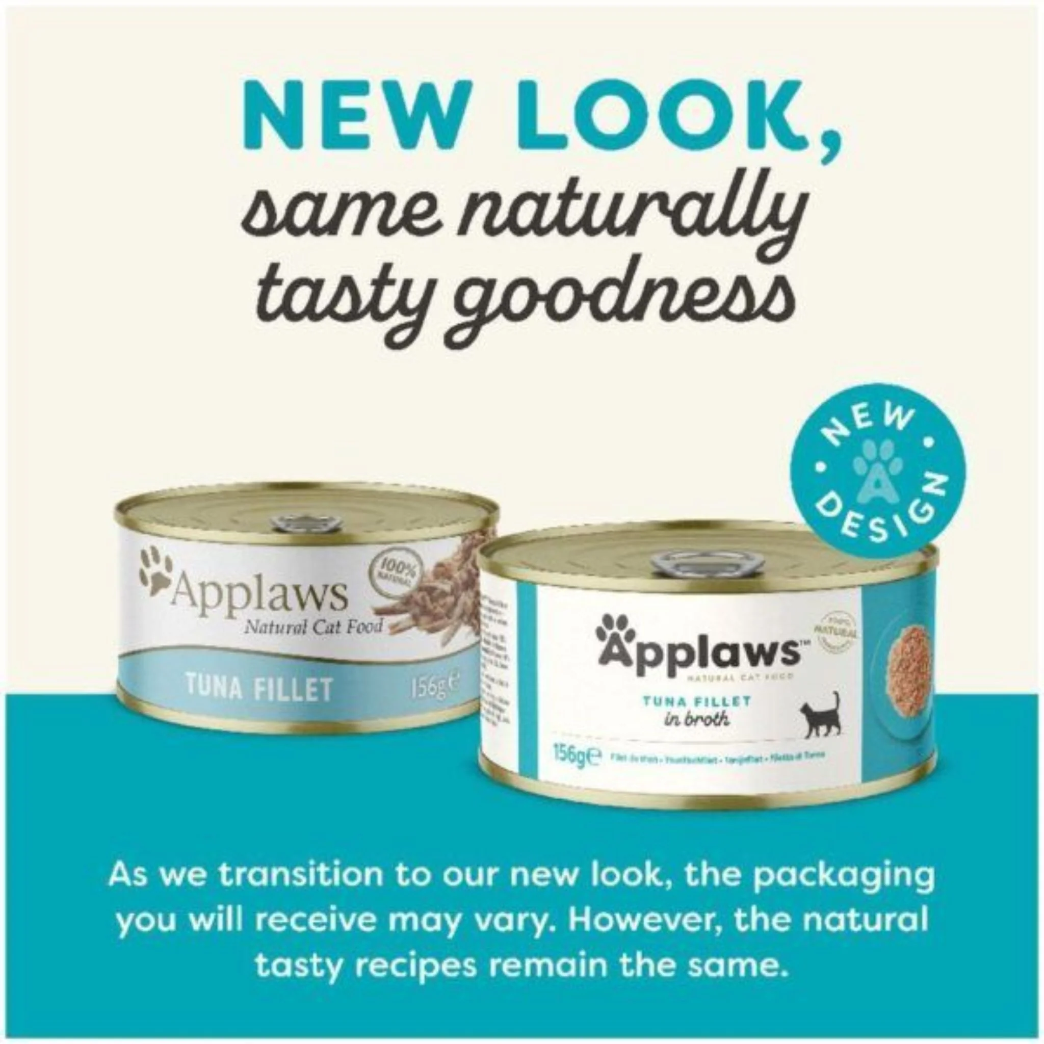 Applaws Tuna Fillet Adult Wet Cat Food - 156g - Image 2