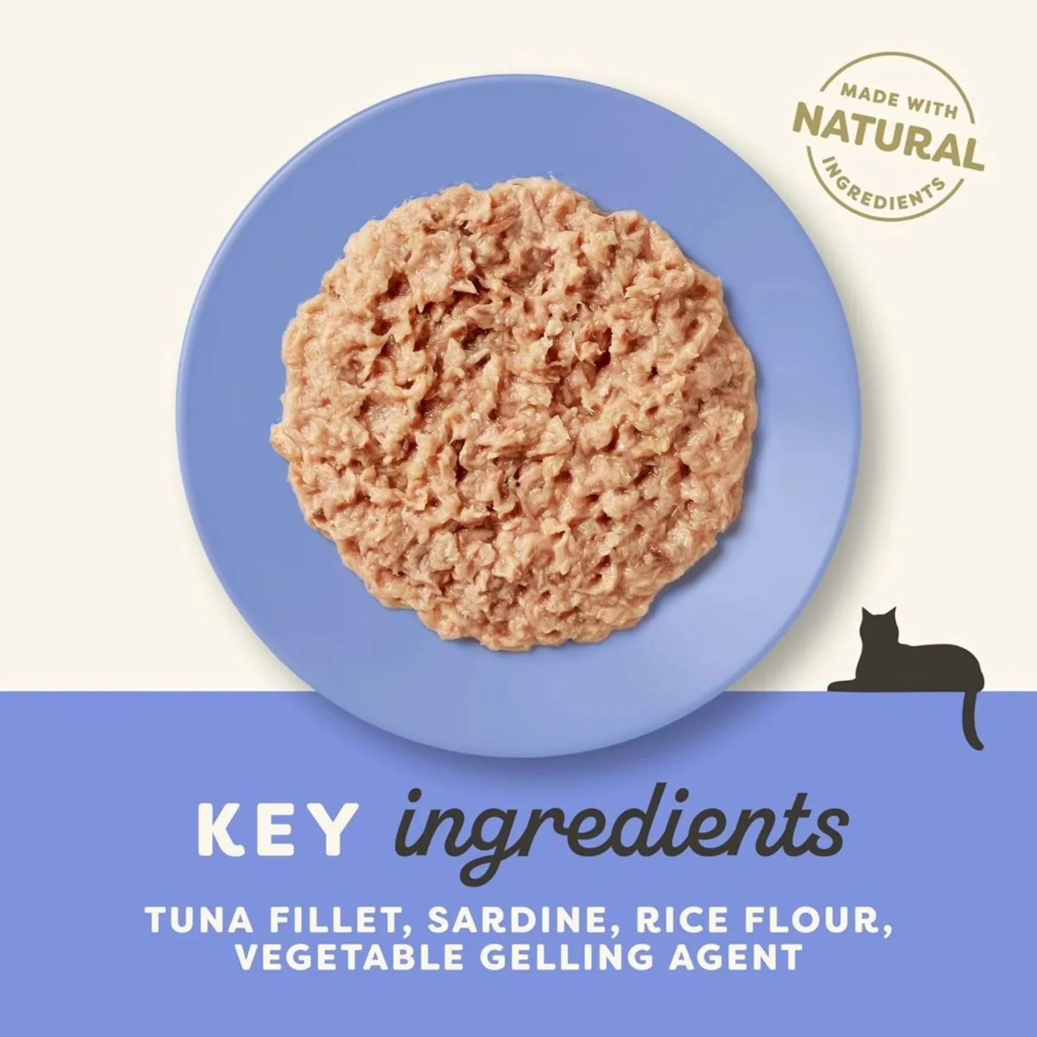 Applaws Tuna Fillet With Sardine Senior Wet Cat Food - 70g - Image 4