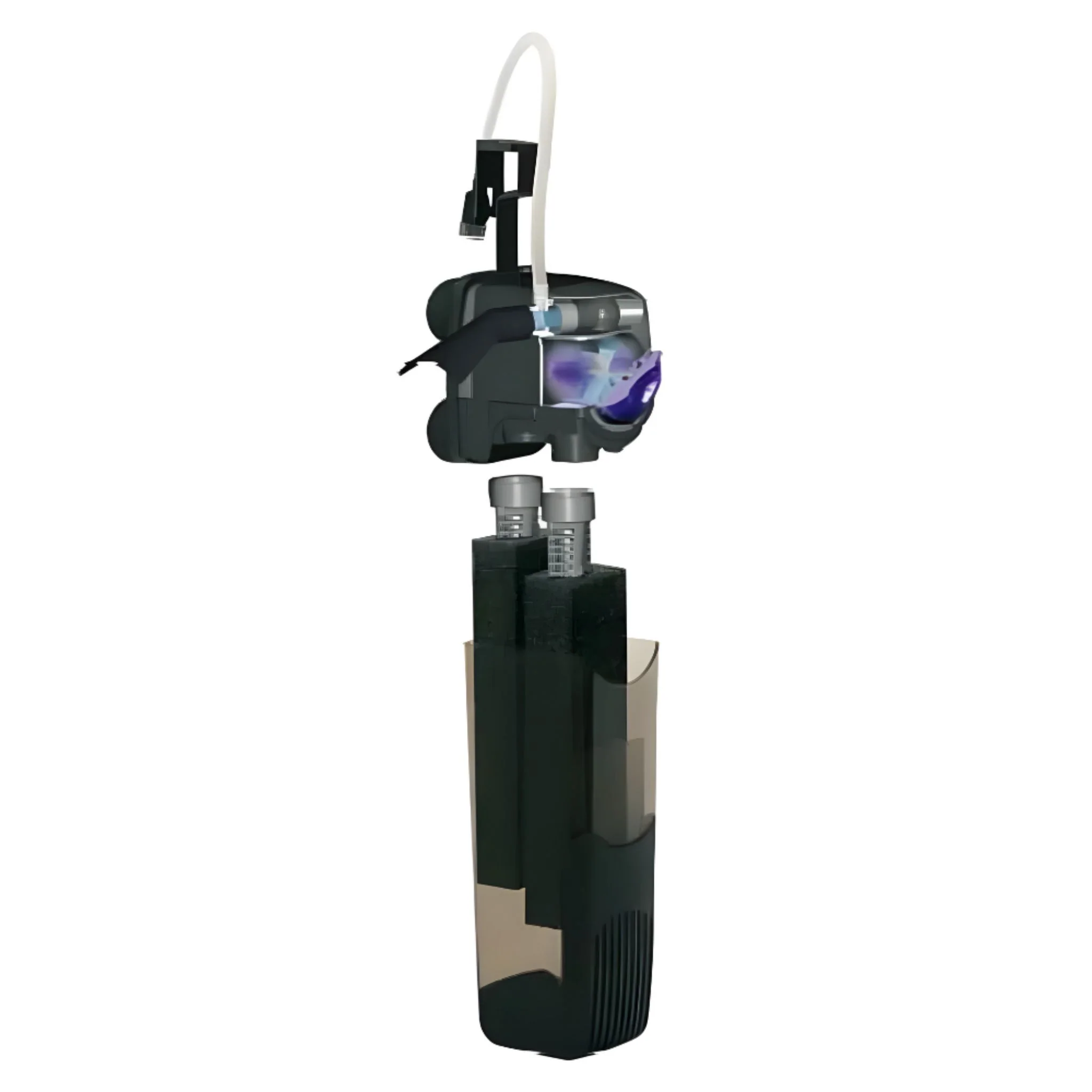 Aquael Aquarium Uni Internal Filter 750UV - 200/300L - Image 3