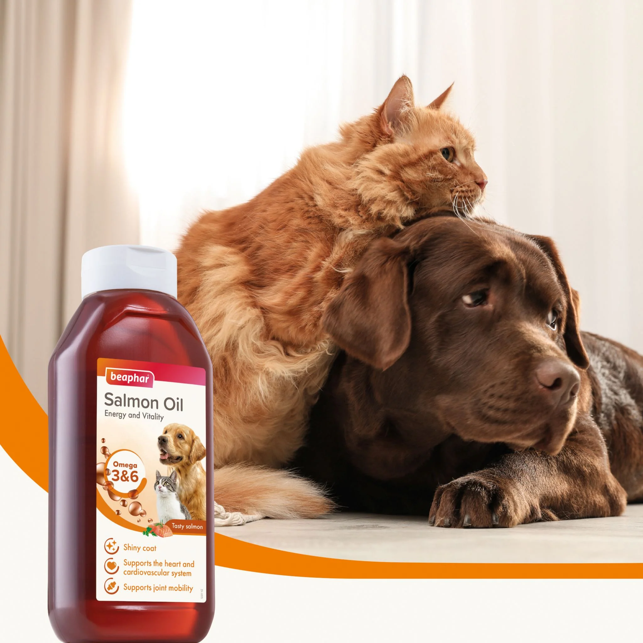 Beaphar Pure Salmon Oil For Dog & Cat – 430ml - Image 3