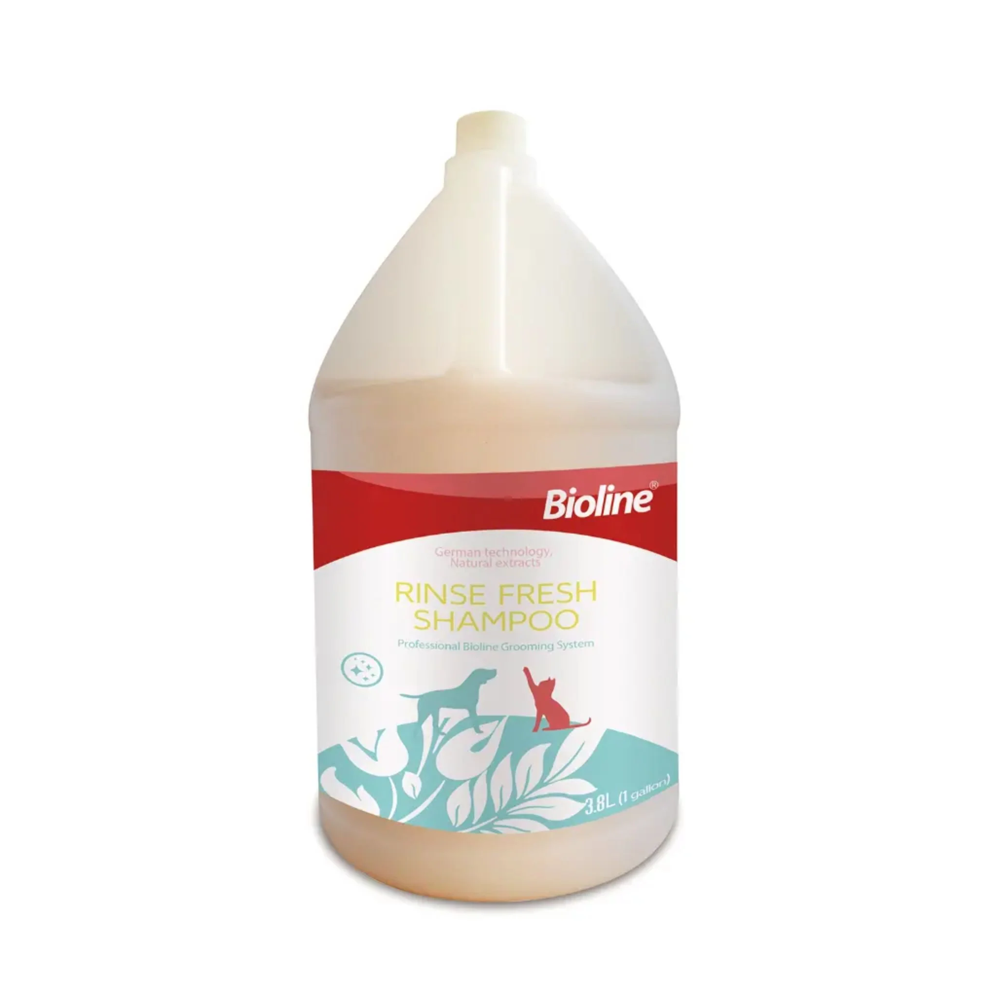 Bioline Cat & Dog Shampoo Gentle Cleaning Formula - 3.8L - Image 2