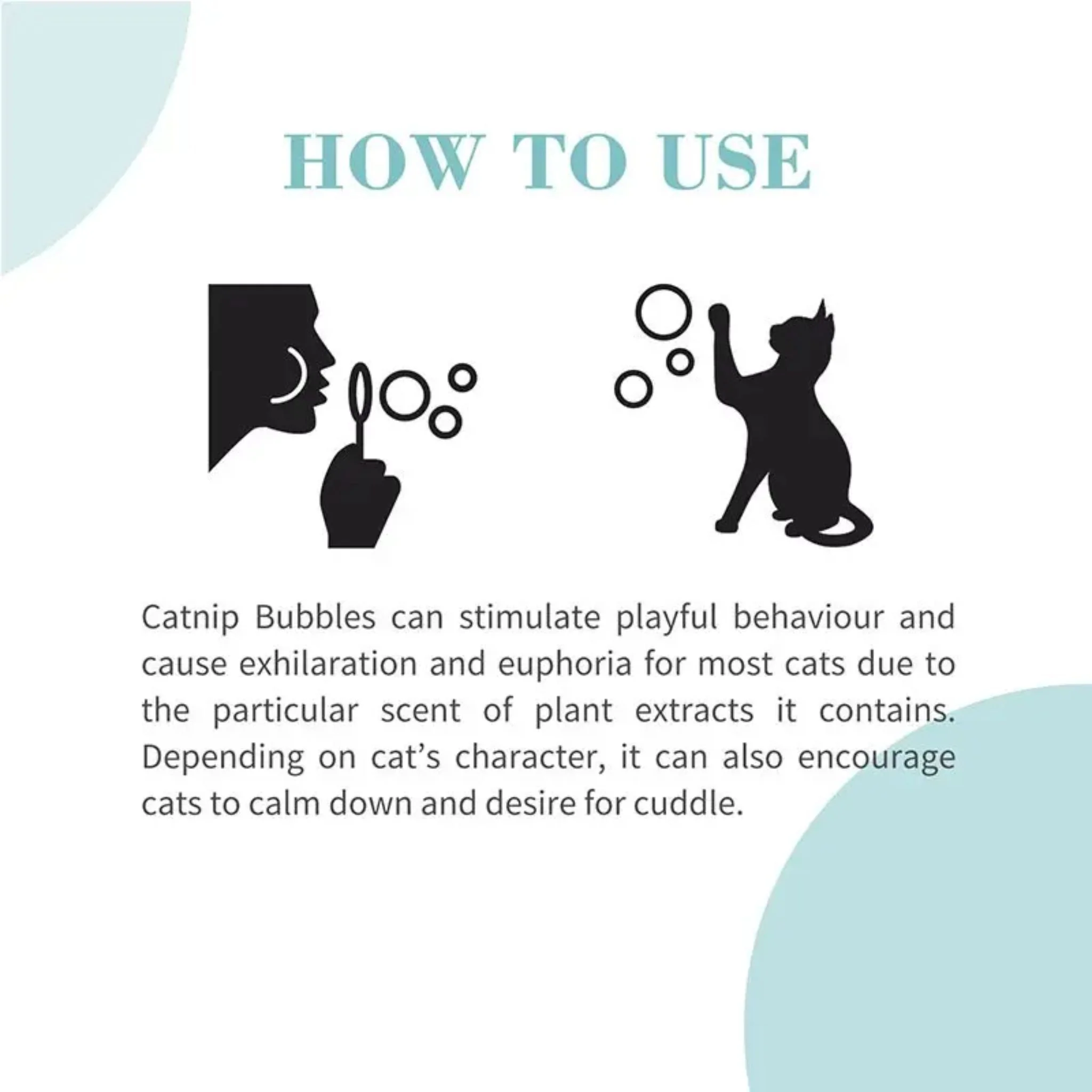 Bioline Catnip Bubbles Interactive Cat Play Accessory - 17.7ml - Image 3