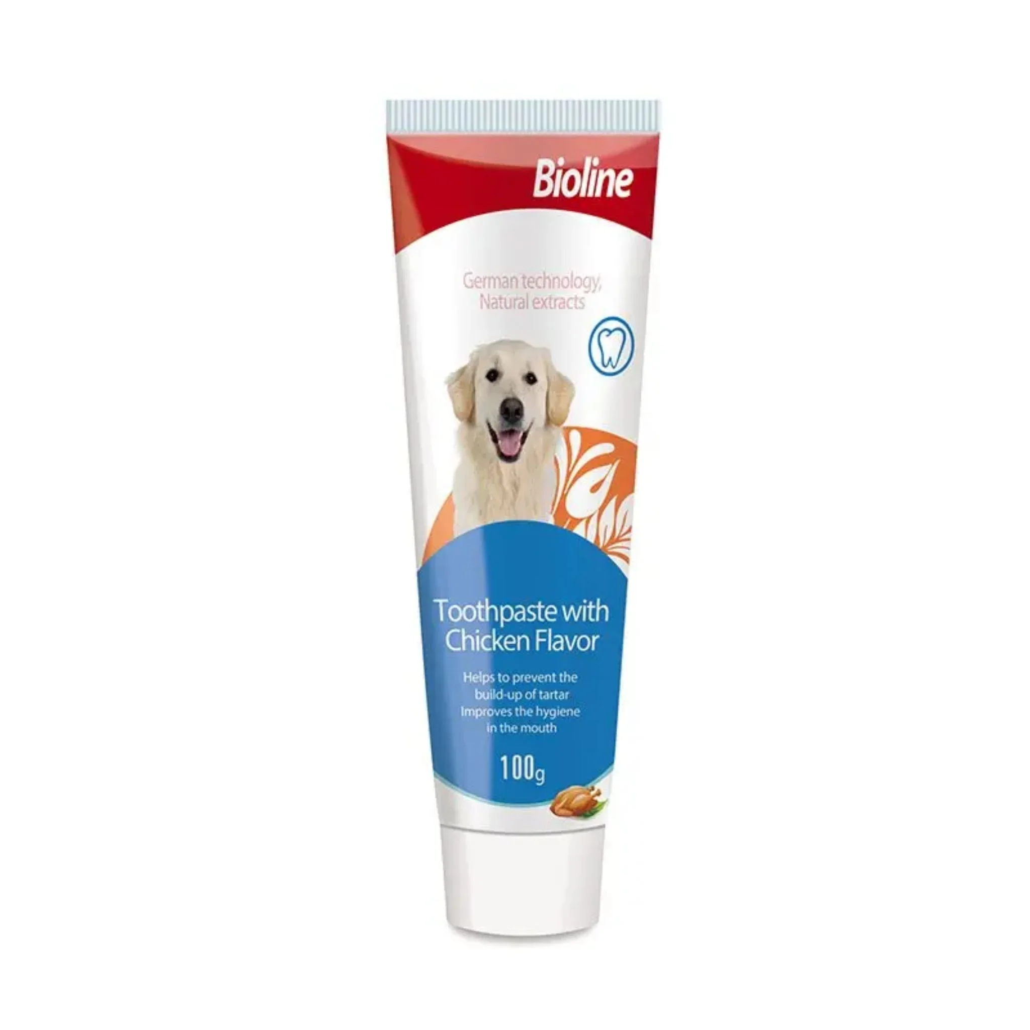 Bioline Dental Hygiene Set Chicken Flavor For Dog - 100g - Image 2