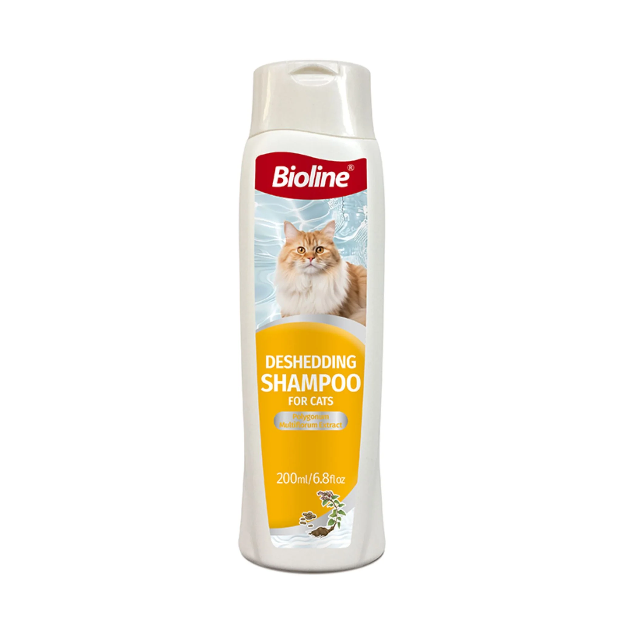 Bioline Deshedding Shampoo For Cat Gentle Fur Care - 200ml - Image 2