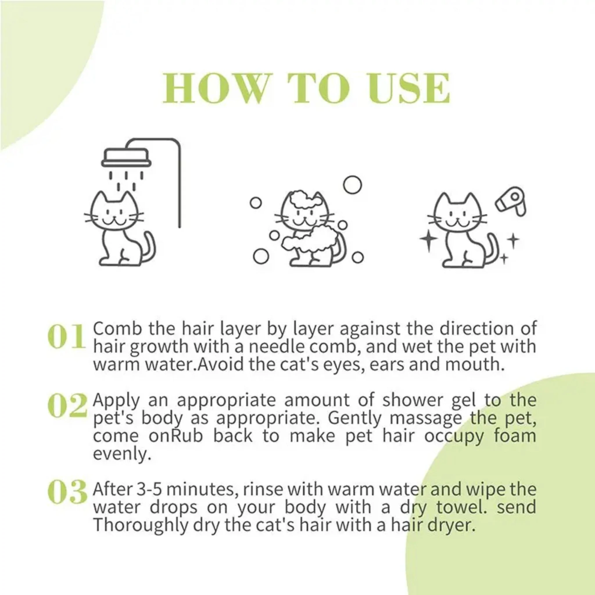 Bioline Insect Repellent Shampoo For Cat - 200ml - Image 3