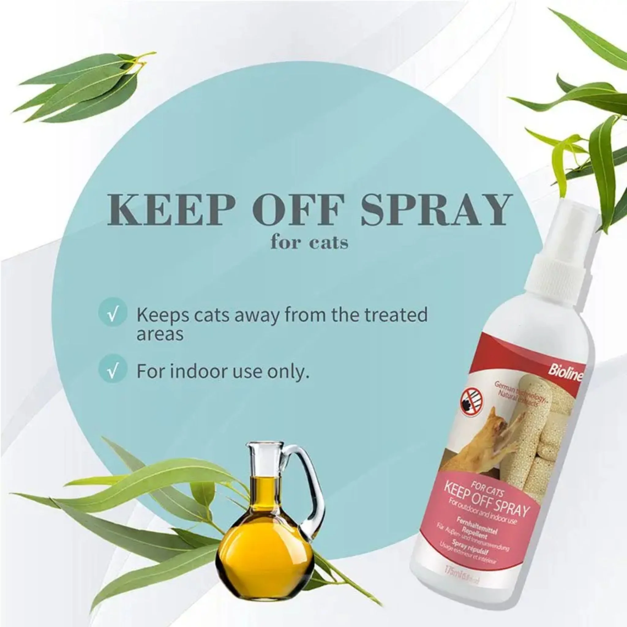 Bioline Keep Off Spray For Cat - 209g - Image 3