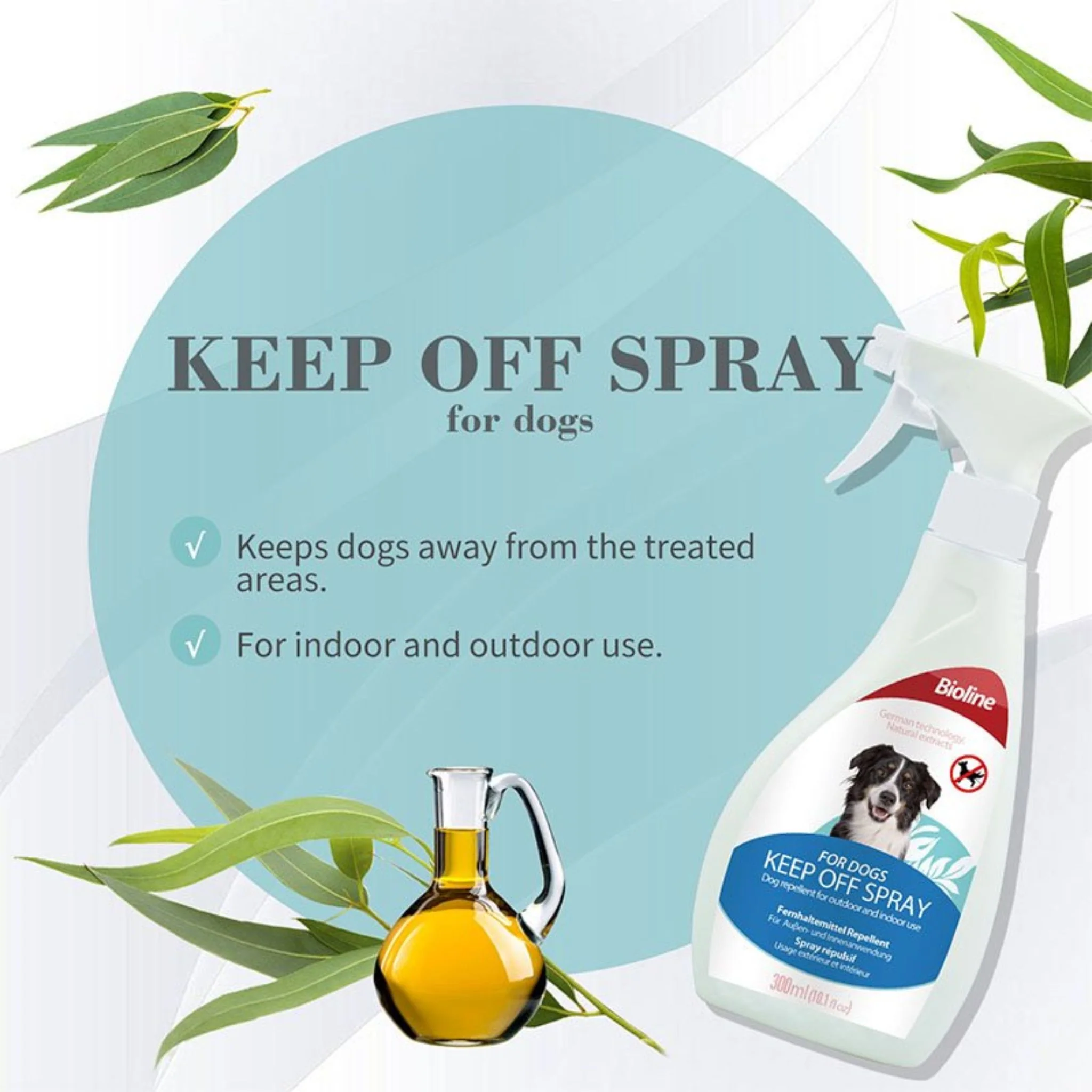 Bioline Keep Off Spray For Dog - 300ml - Image 2