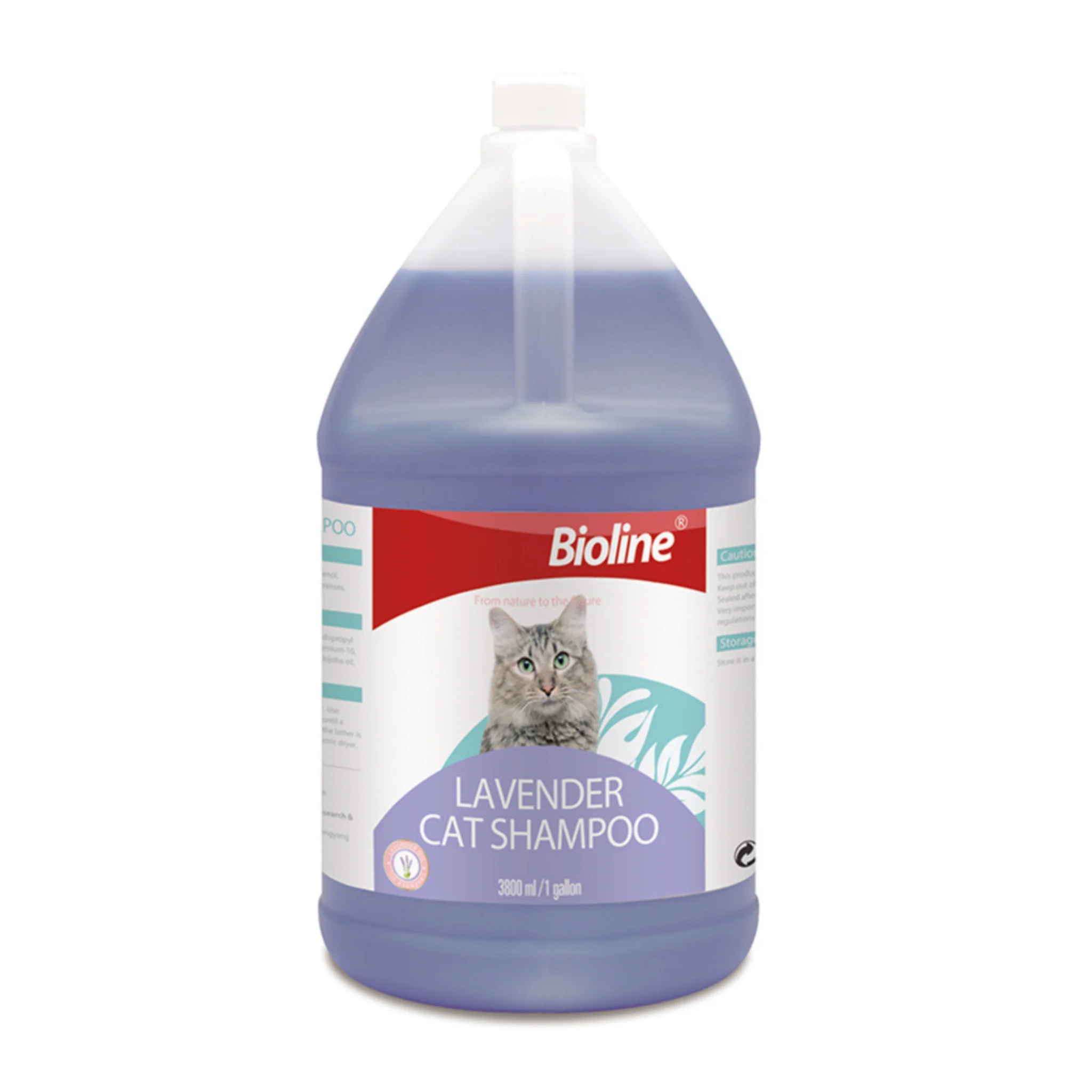 Bioline Lavender Cat Shampoo - 3.8L - Image 3