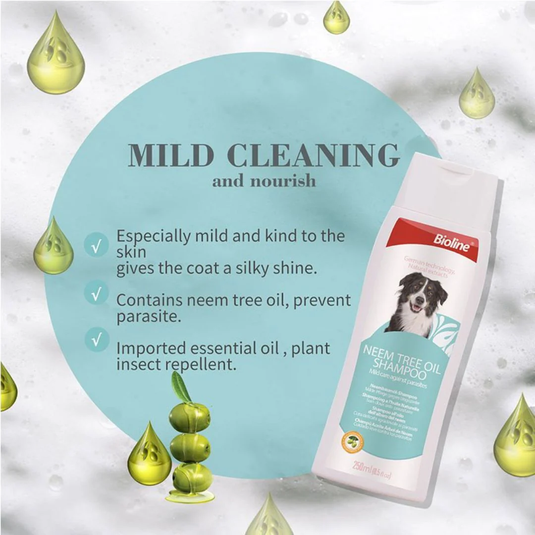 Bioline Neem Tree Oil Dog Shampoo - Image 3