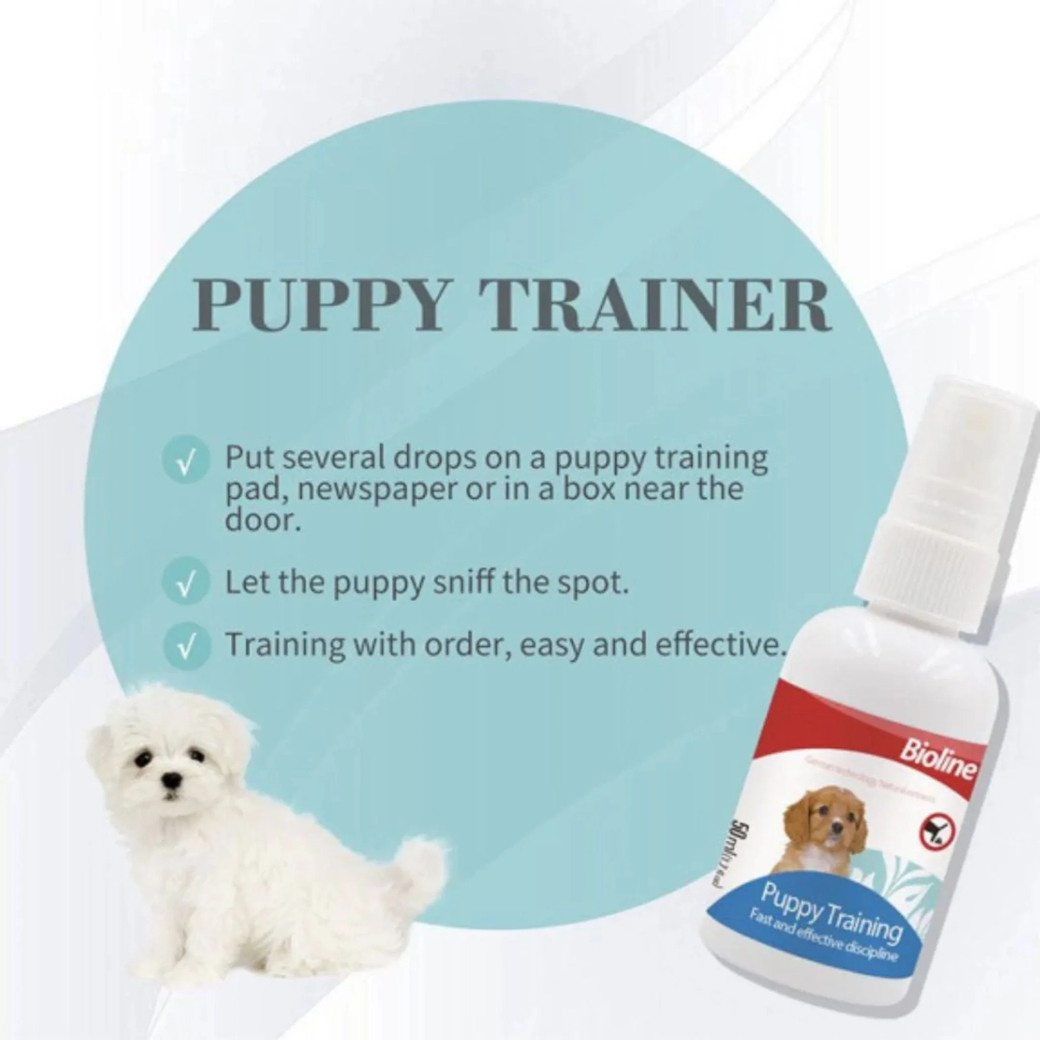Bioline Puppy Training Spray - Image 2