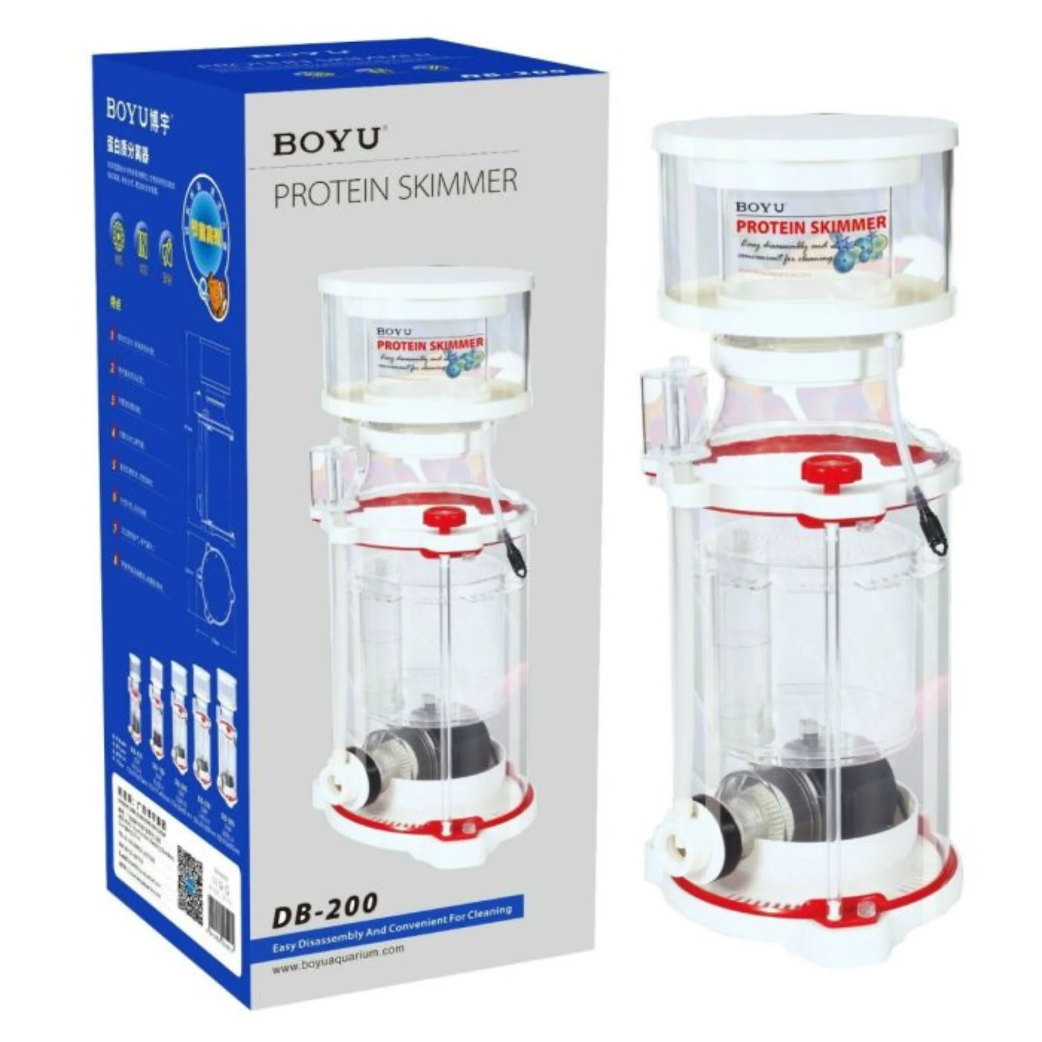 Boyu DB Series Protein Skimmer Max Output - Image 4