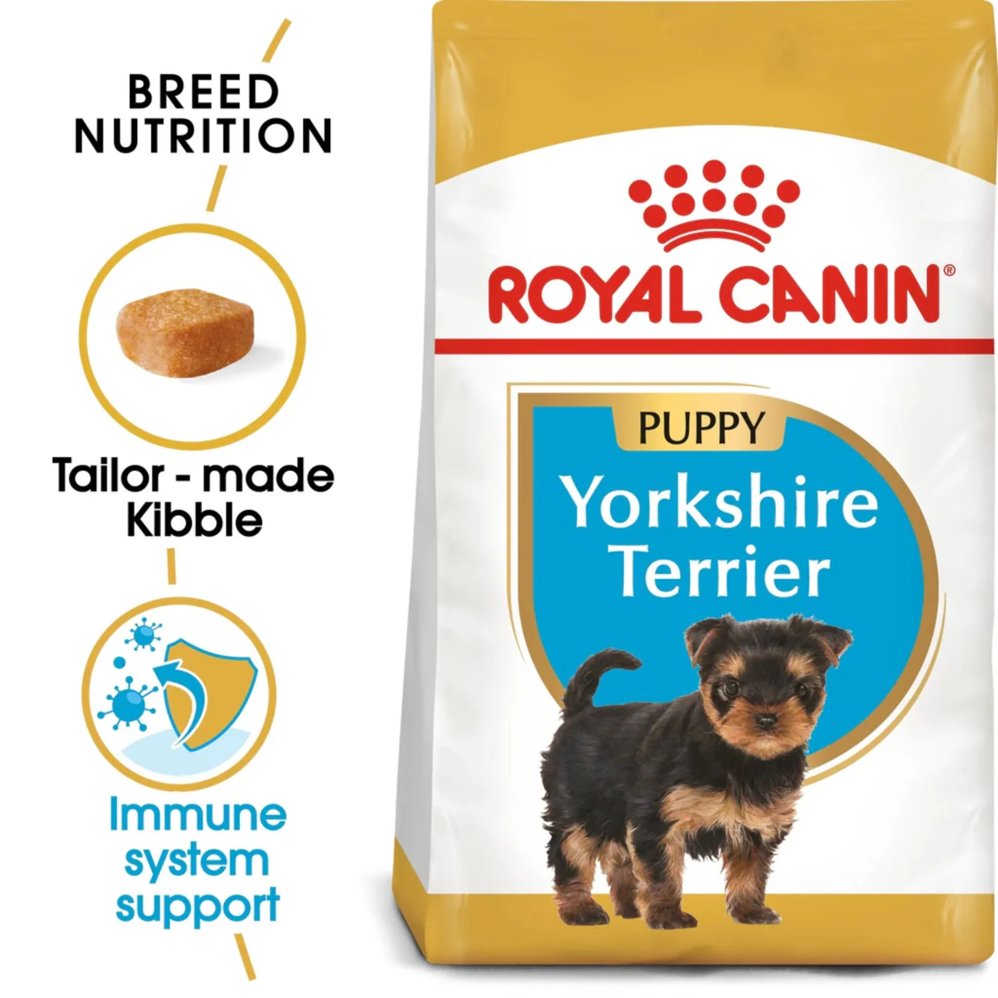 Royal Canin Breed Health Nutrition Yorkshire Terrier Puppy Dry Food - 1.5kg - Image 3