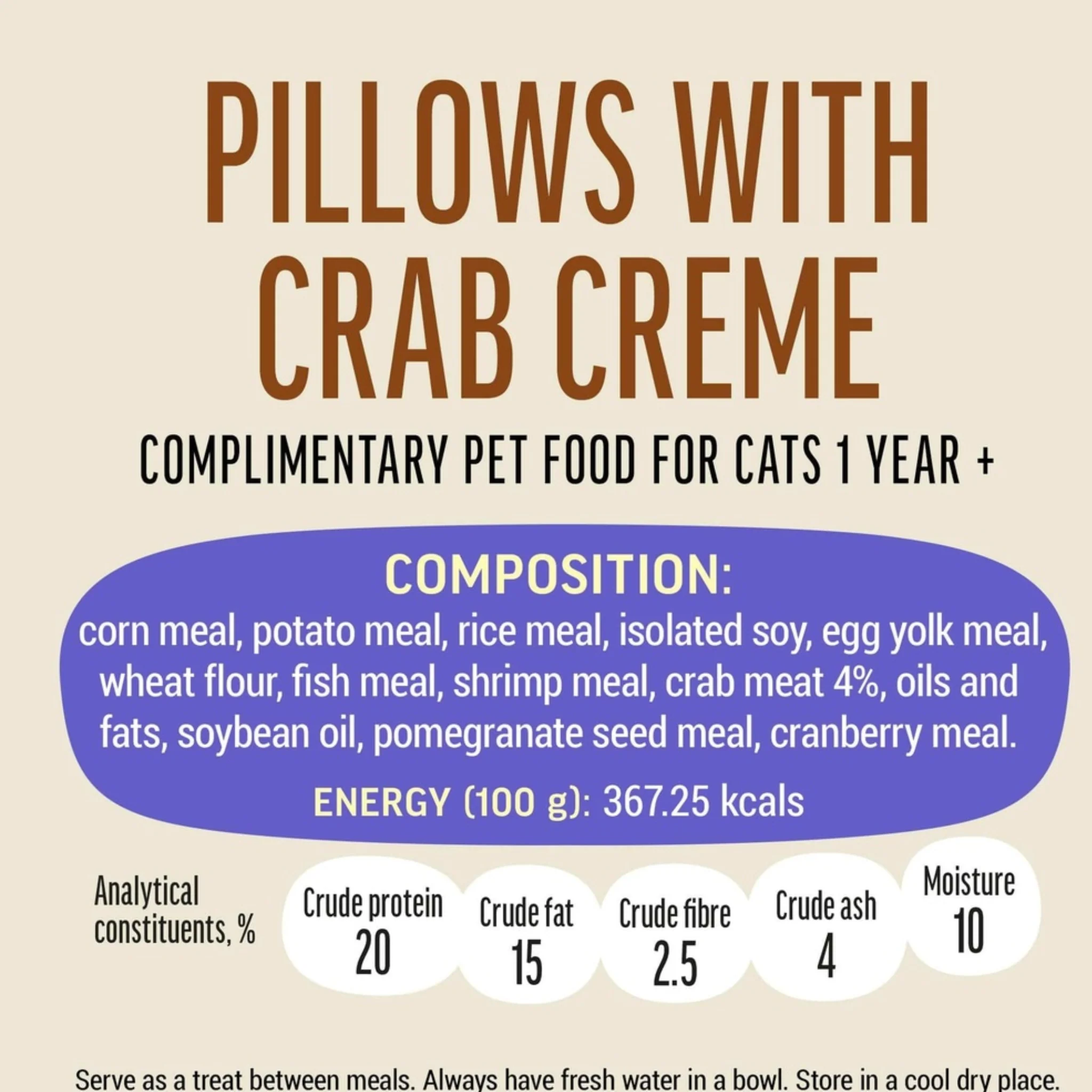 Cat Fest Pillows With Crab Cream Gourmet Cat Treats – 30g - Image 4