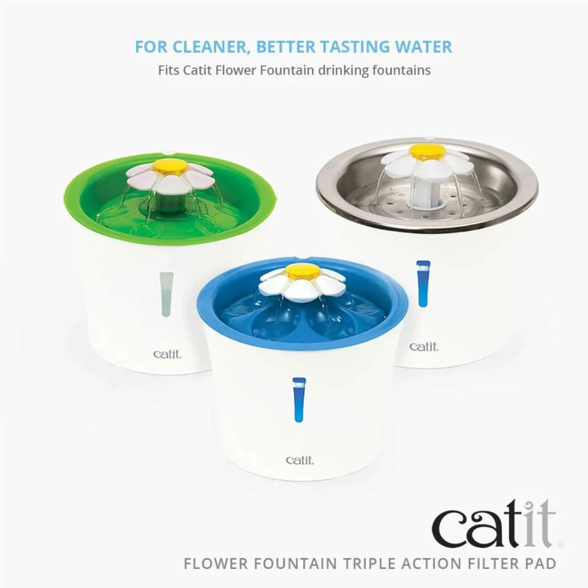 Catit Flower Fountain Triple Action Filter Pad - Image 3