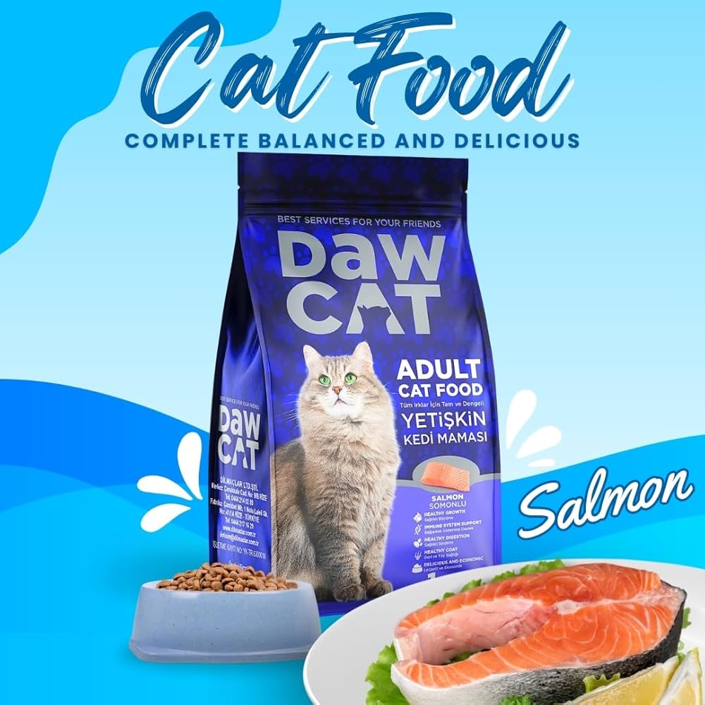 Dawcat Wet Food Salmon Pouch Cat Food - 85g - Image 2
