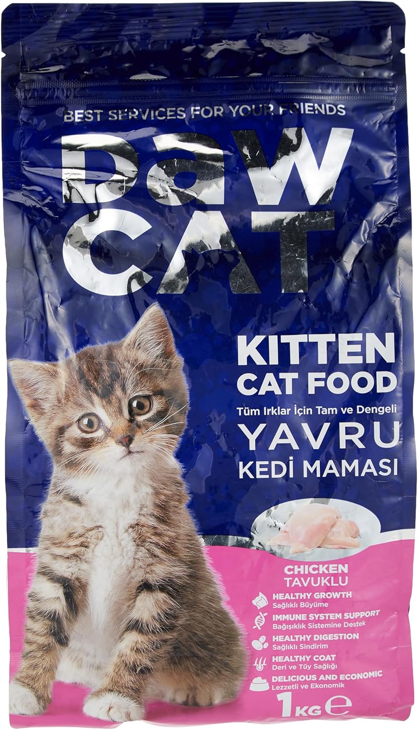 Dawcat Kitten Cat Dry Food Chicken - Image 2