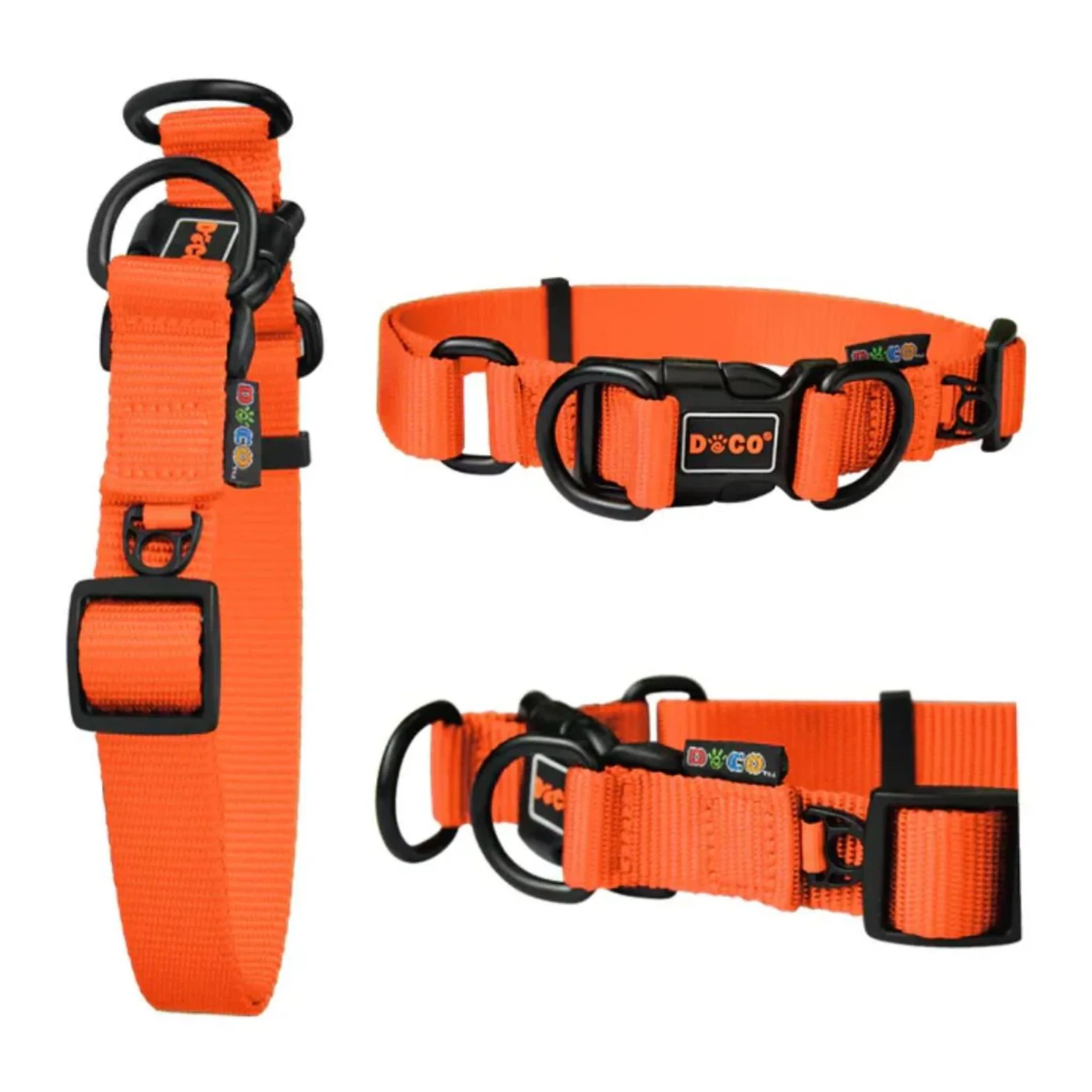 Doco Double D Ring Nylon Dog Collar - Image 4