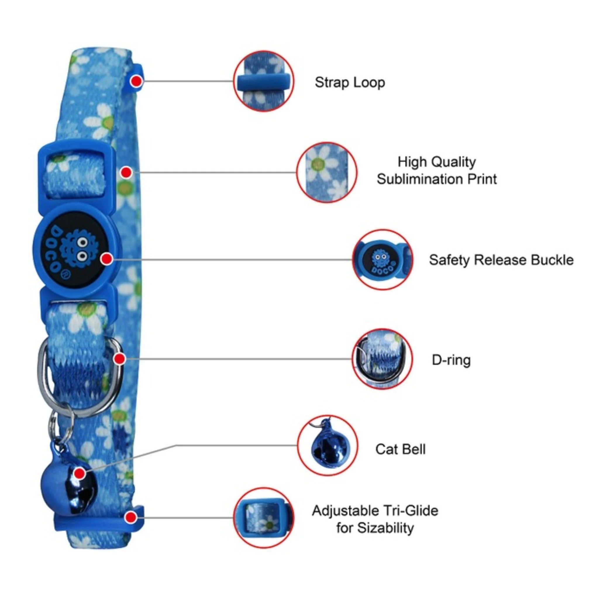 Doco Loco Cat Collar - Image 2