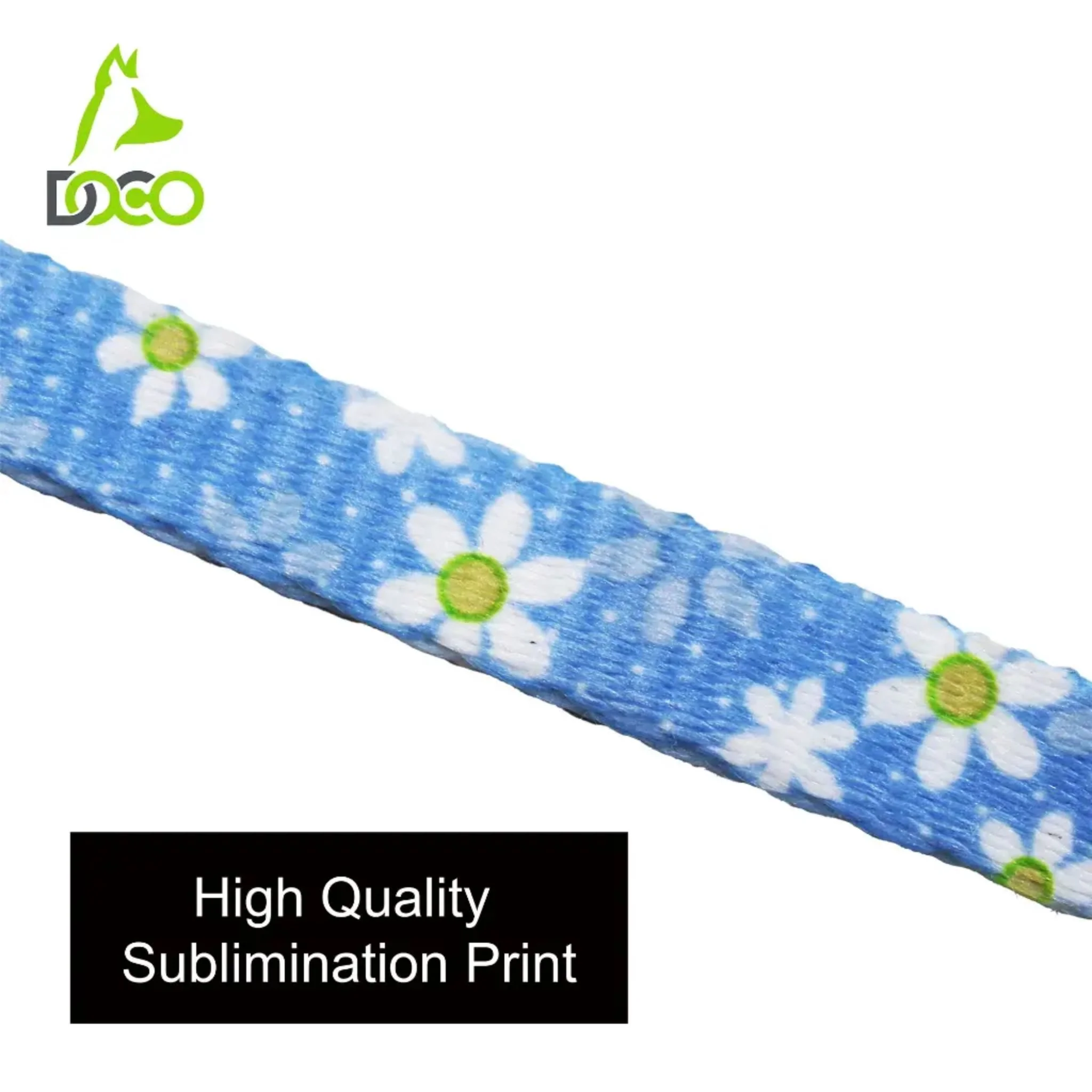 Doco Loco Cat Harness & Leash Combo With Printed Pattern Q1 DCAT202+2072 - XS/6Ft - Image 3