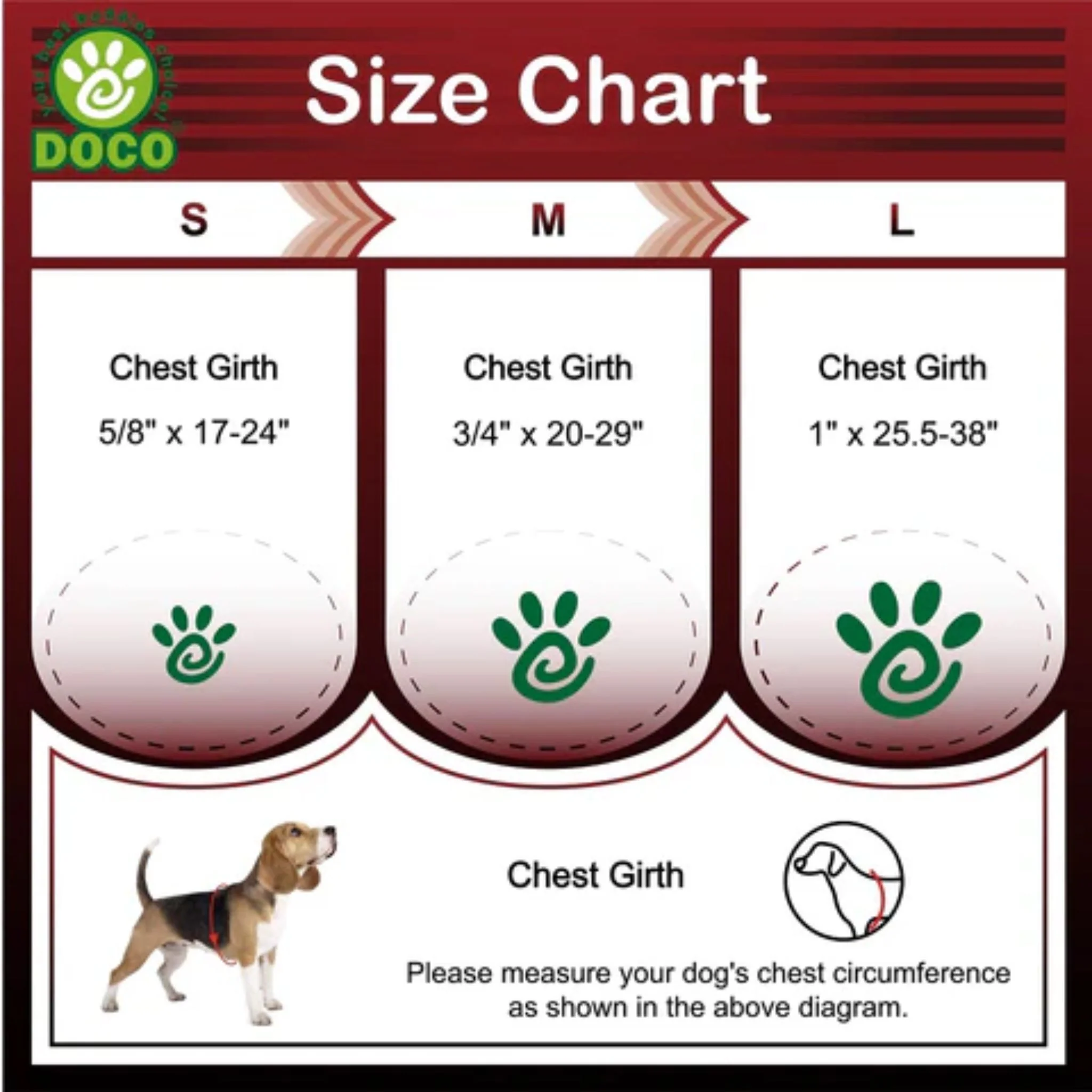 Doco Loco Step In Dog Harness FM - 2.0x51-74cm - Image 6