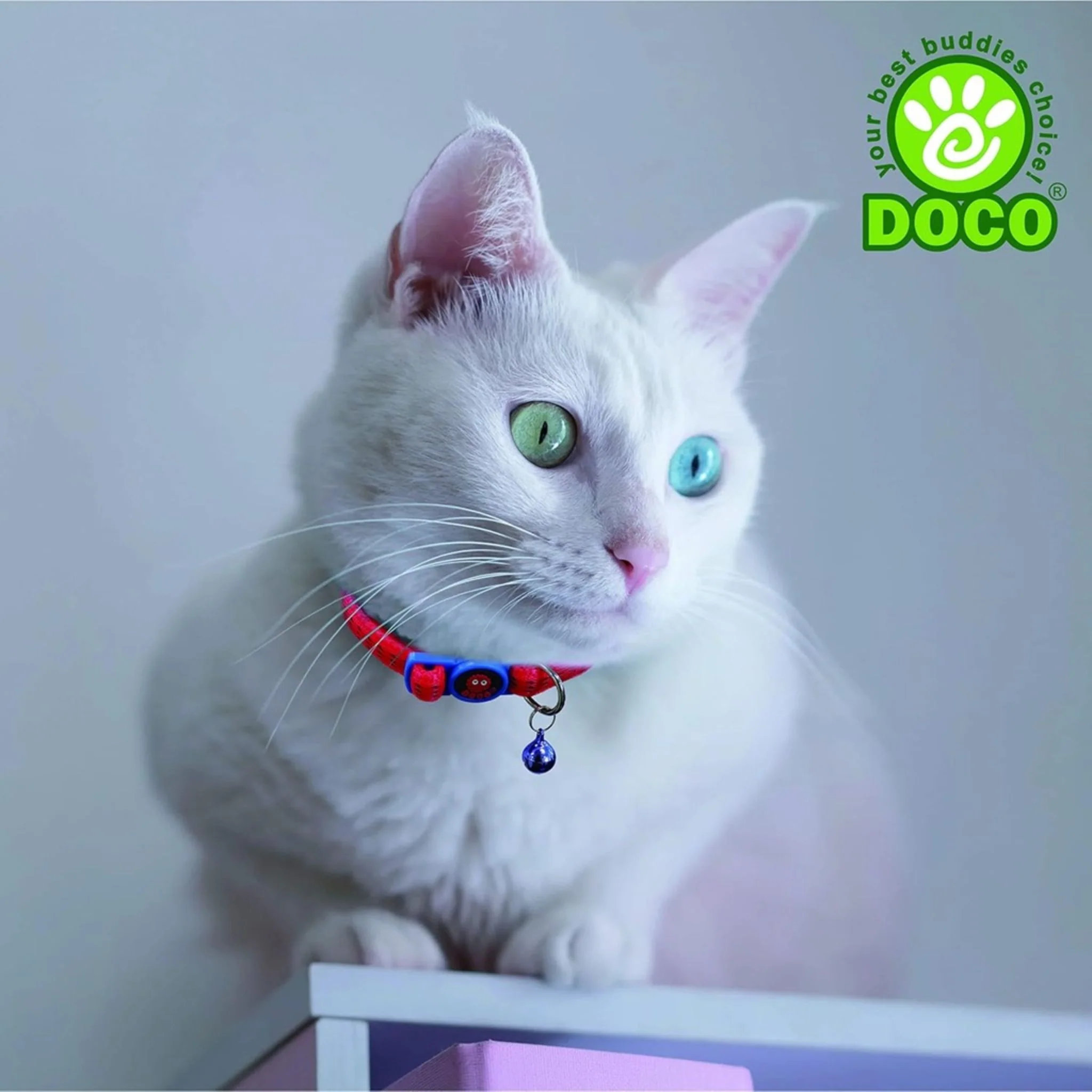 Doco Puffy Cat Collar - DCAT010 - Image 6