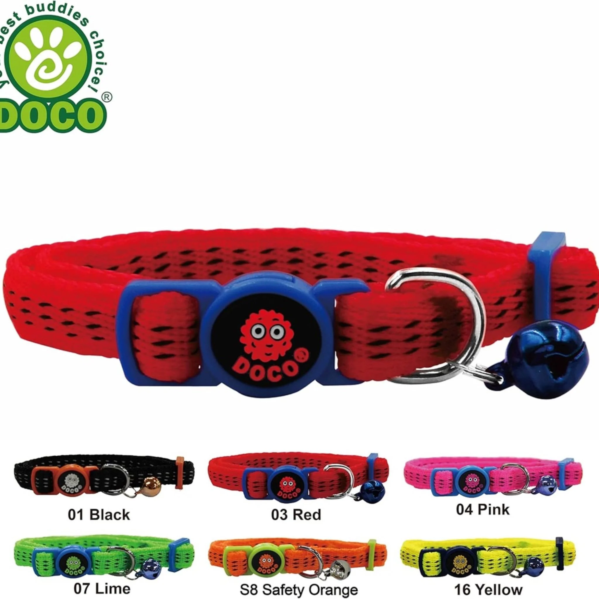 Doco Puffy Cat Collar - Image 3