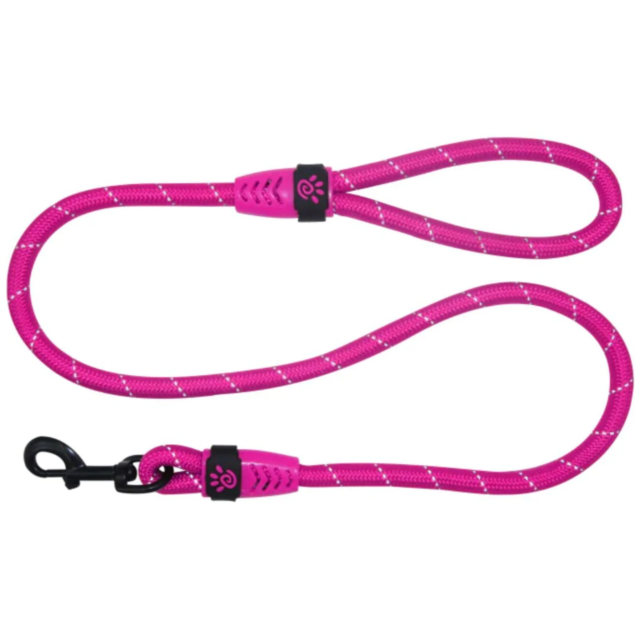 Doco Reflective Rope Dog Leash With Plastic Handle Loop - 4Ft 1/2 Width - Image 2