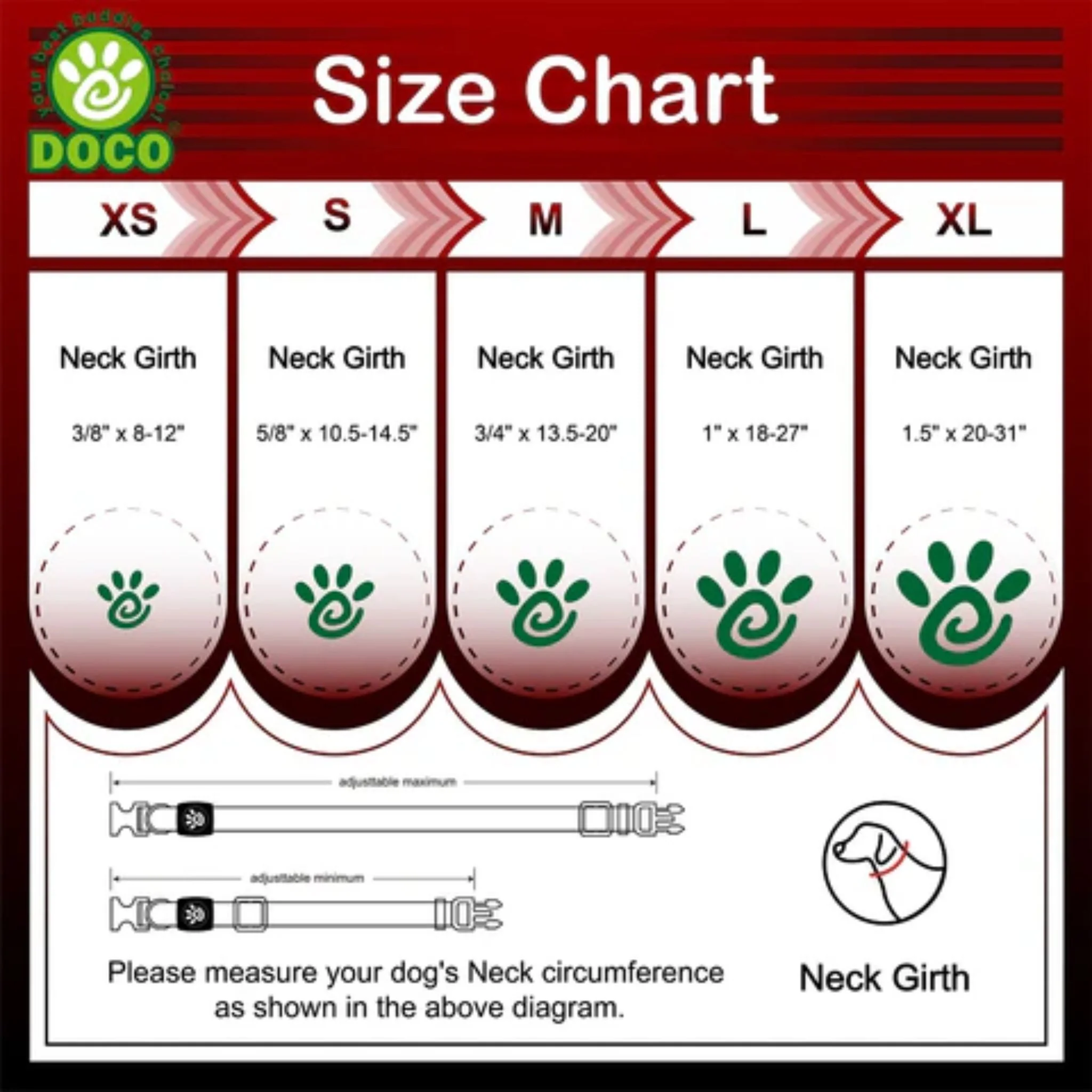 Doco Signature Nylon Collar Dog Leash - Image 3