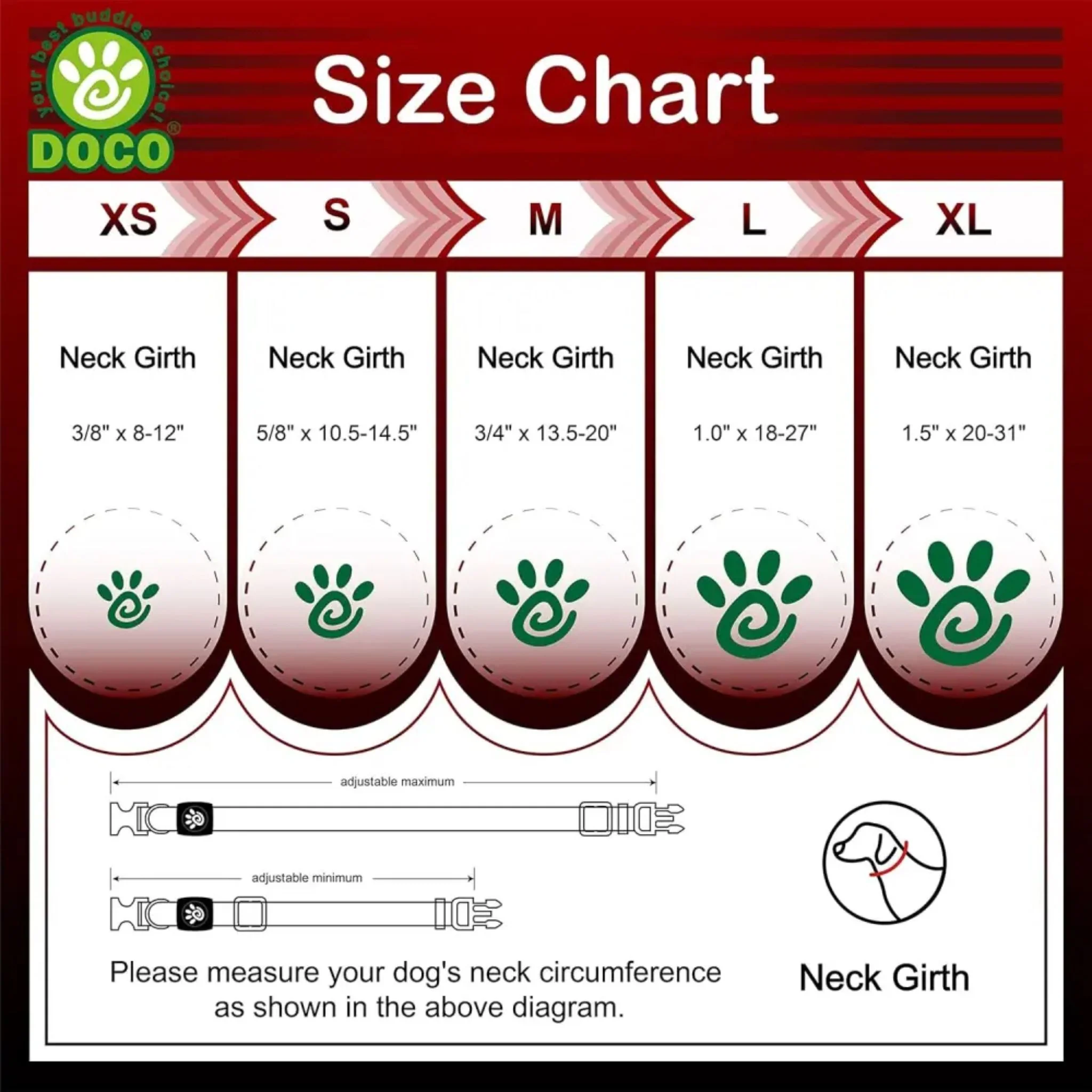 Doco Signature O - Ring Dog Collar - Image 9