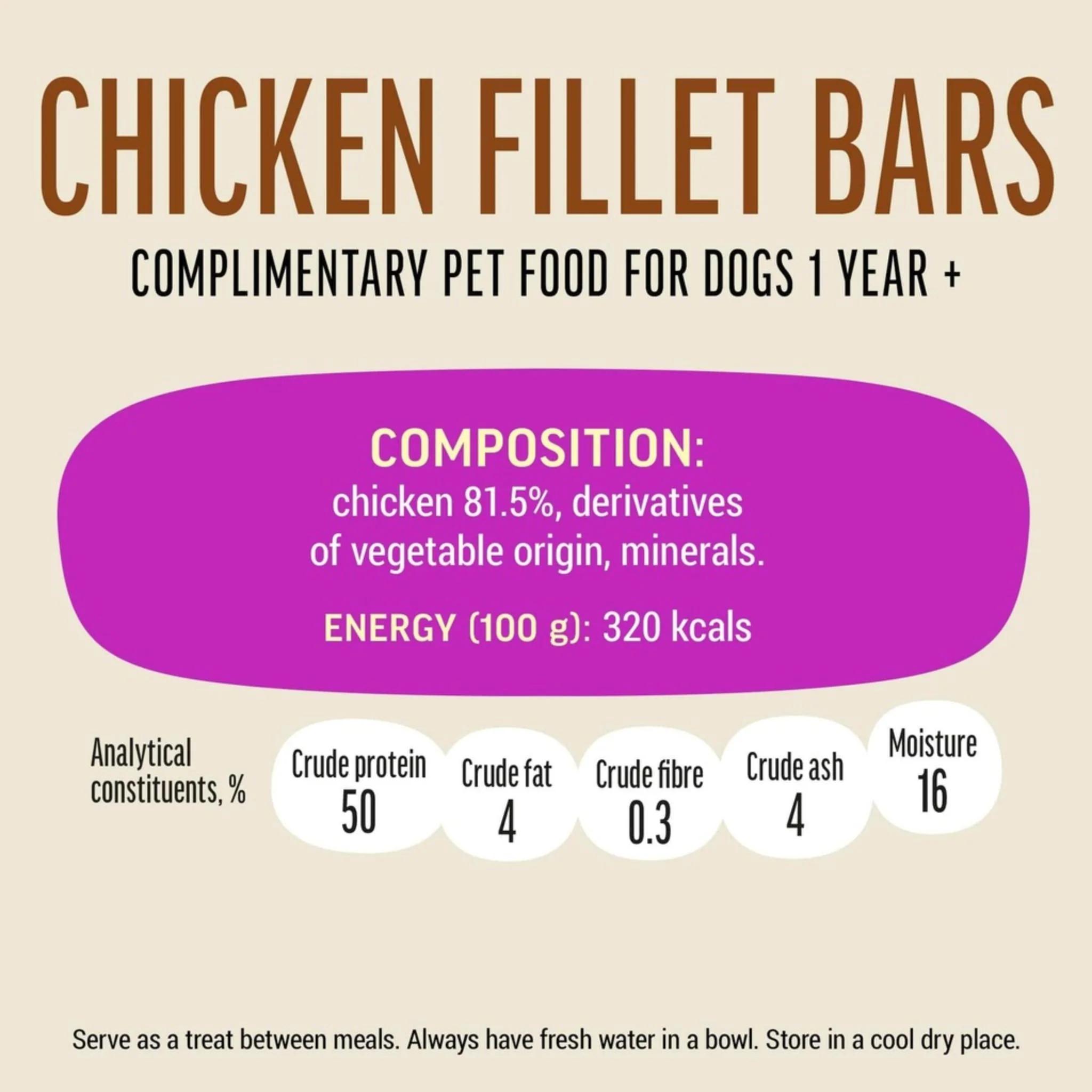 Dog Fest Chicken Fillet Bars For Adult Dog - 90g - Image 4