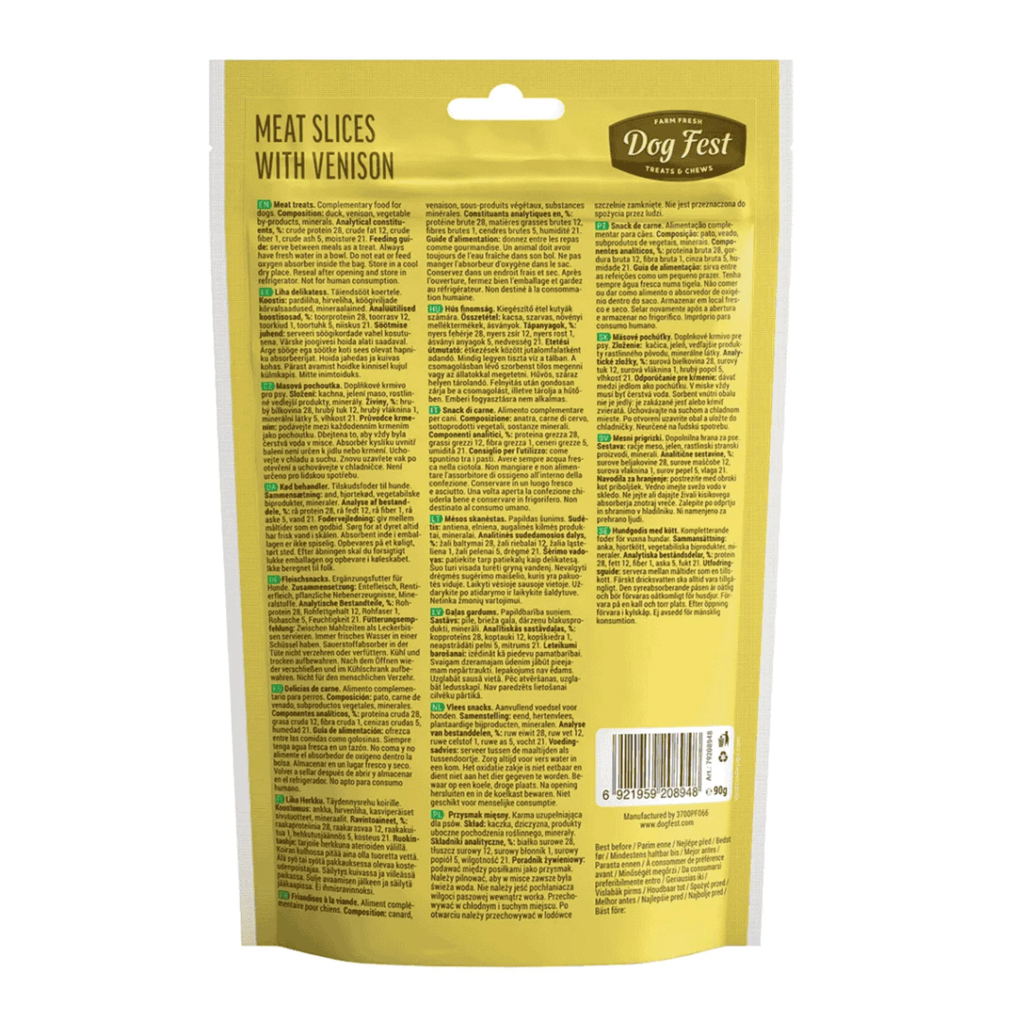 Dog Fest Chicken Medallions For Adult Dog - 90g - Image 3