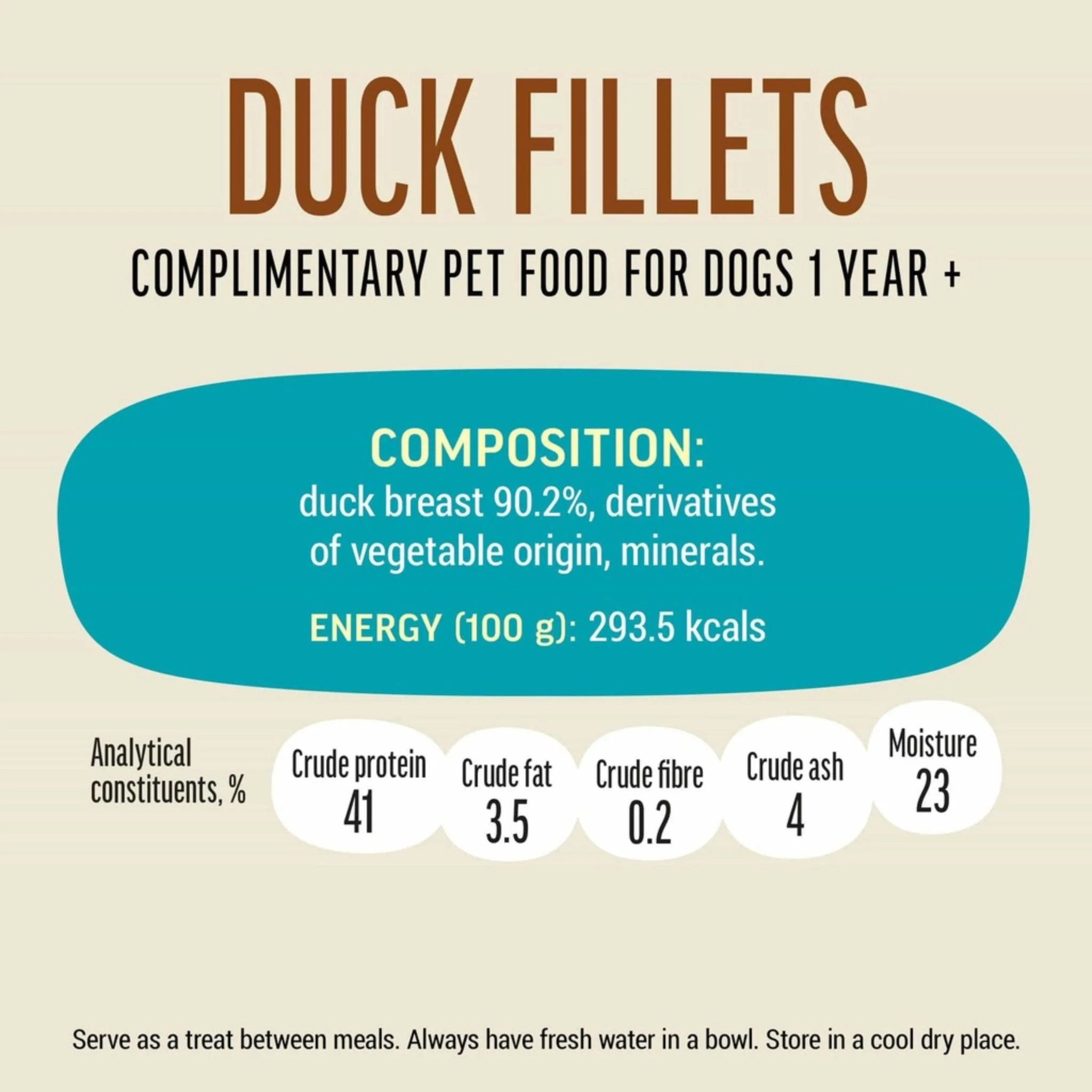 Dog Fest Duck Fillets For Adult Dog - 90g - Image 4
