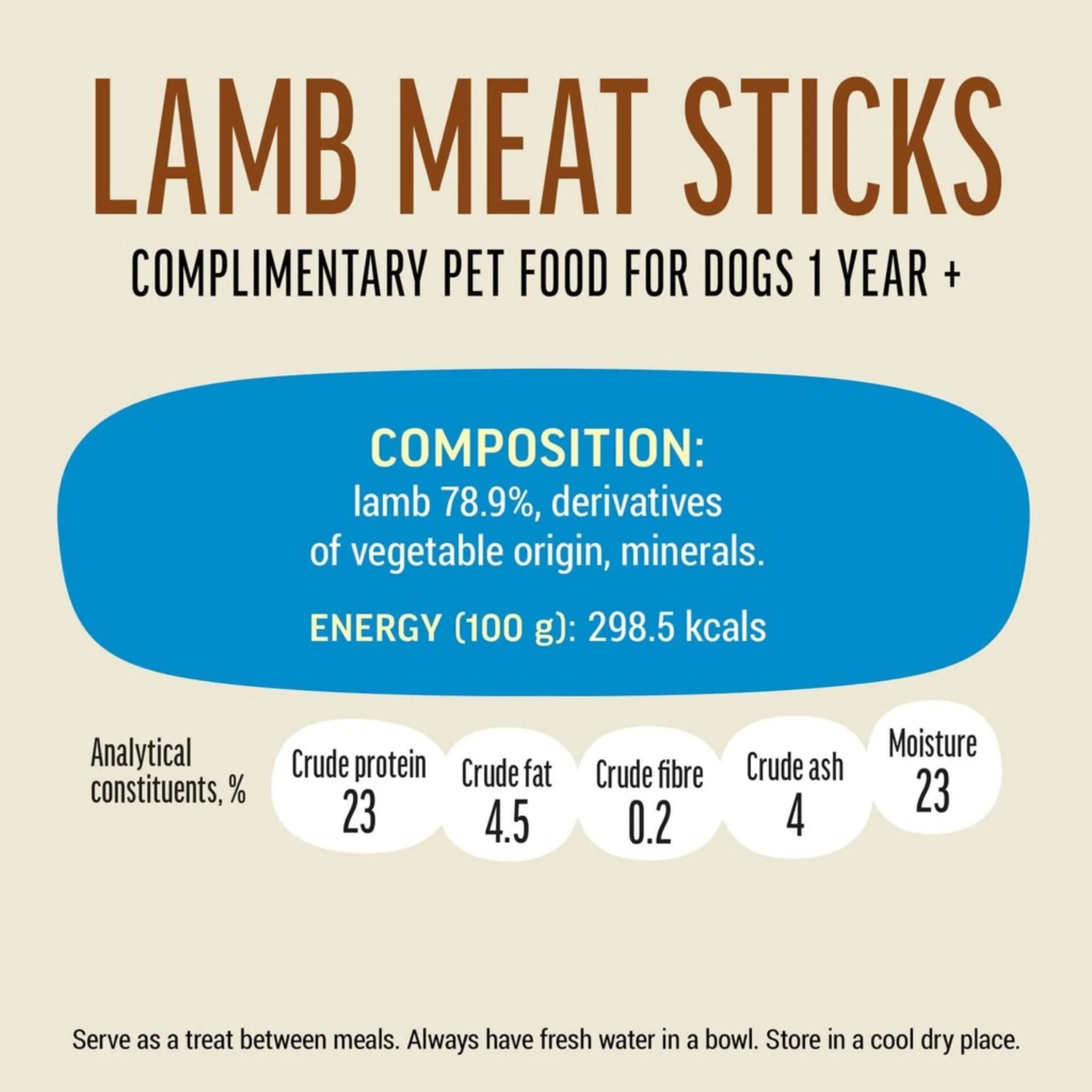 Dog Fest Lamb Meat Sticks For Adult Dog - 45g - Image 4