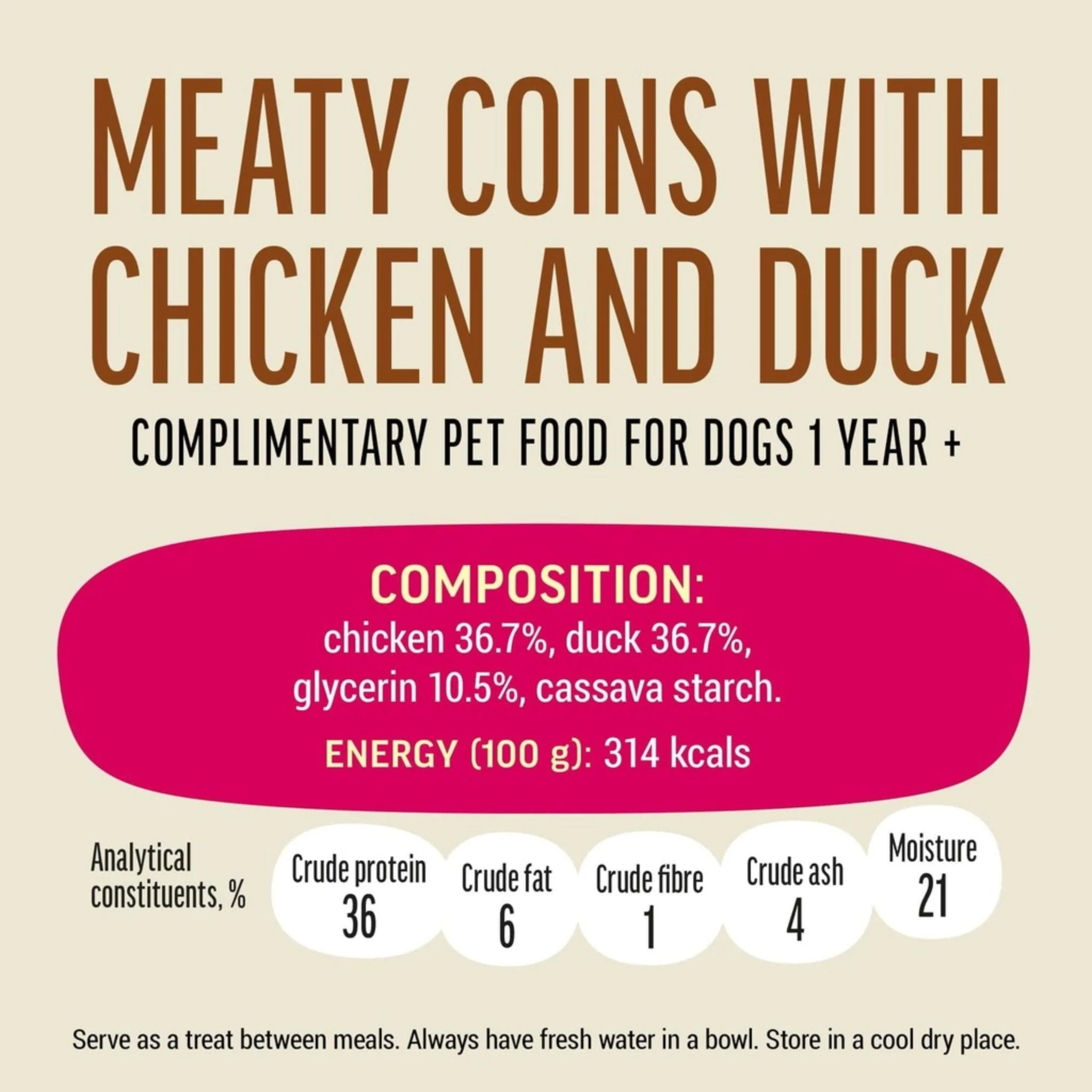 Dog Fest Meaty Coins With Chicken And Duck Rings – 90g - Image 4