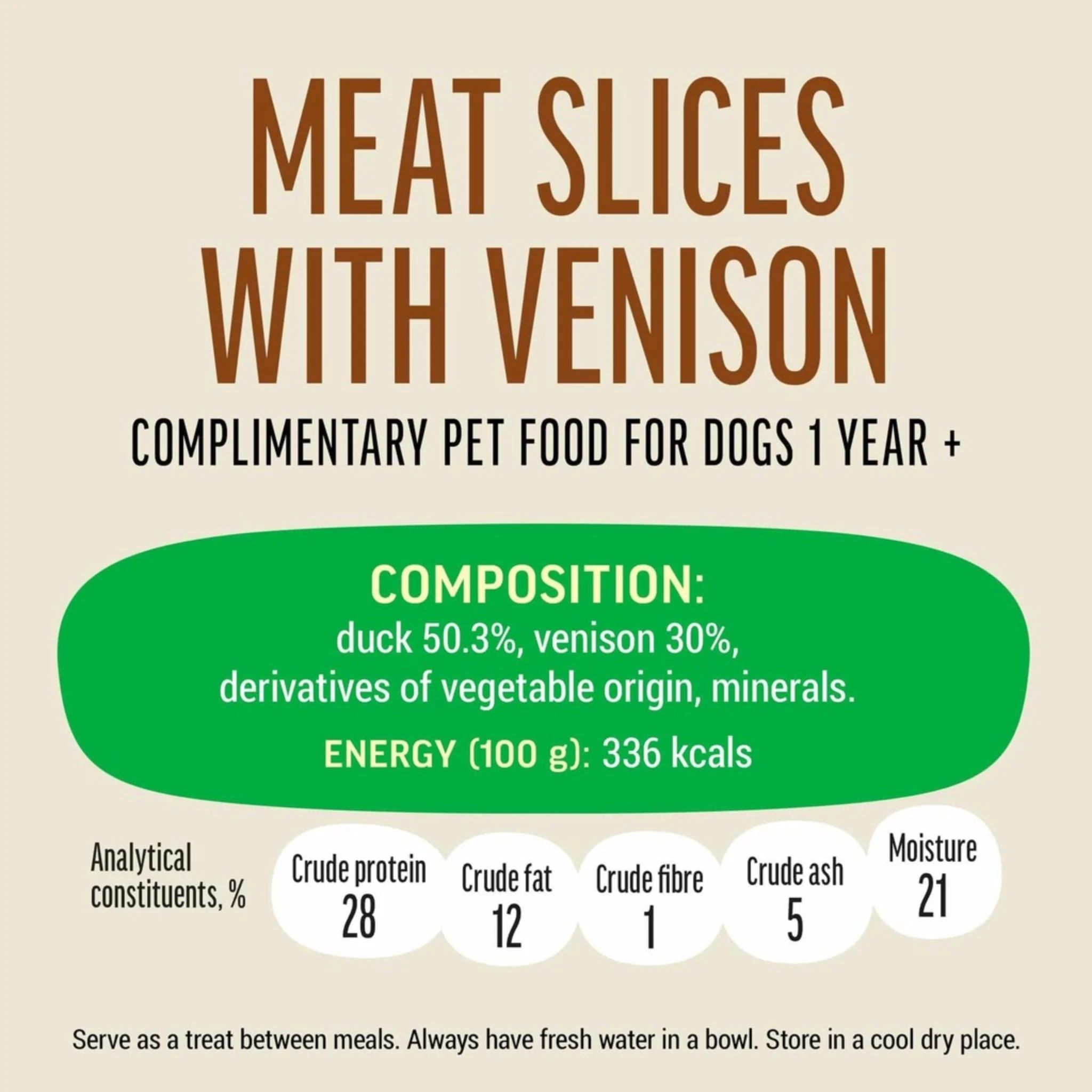 Dog Fest Slices With Venison For Adult Dog - 90g - Image 4