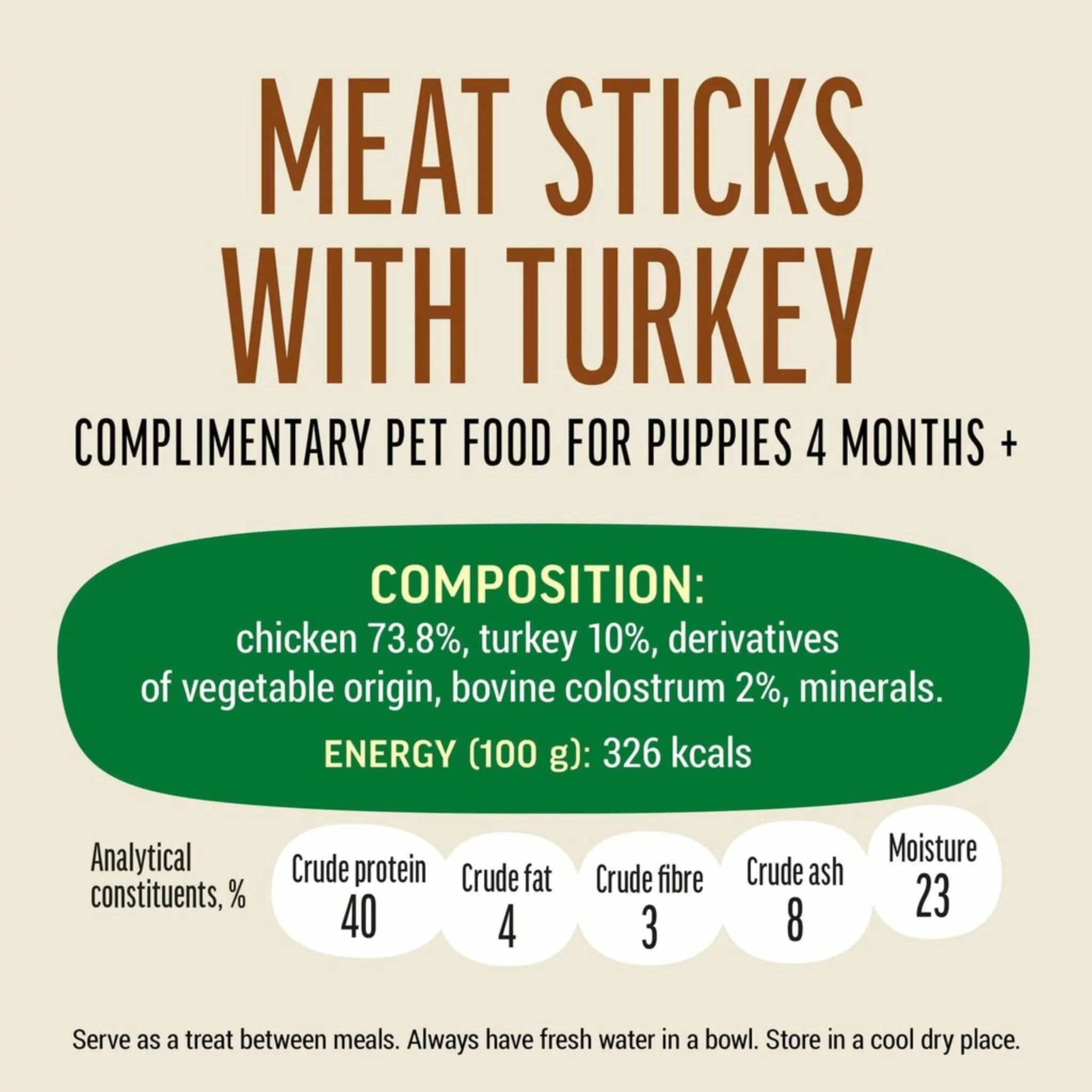 Dog Fest Turkey Stick With Colostrum – 45g - Image 4