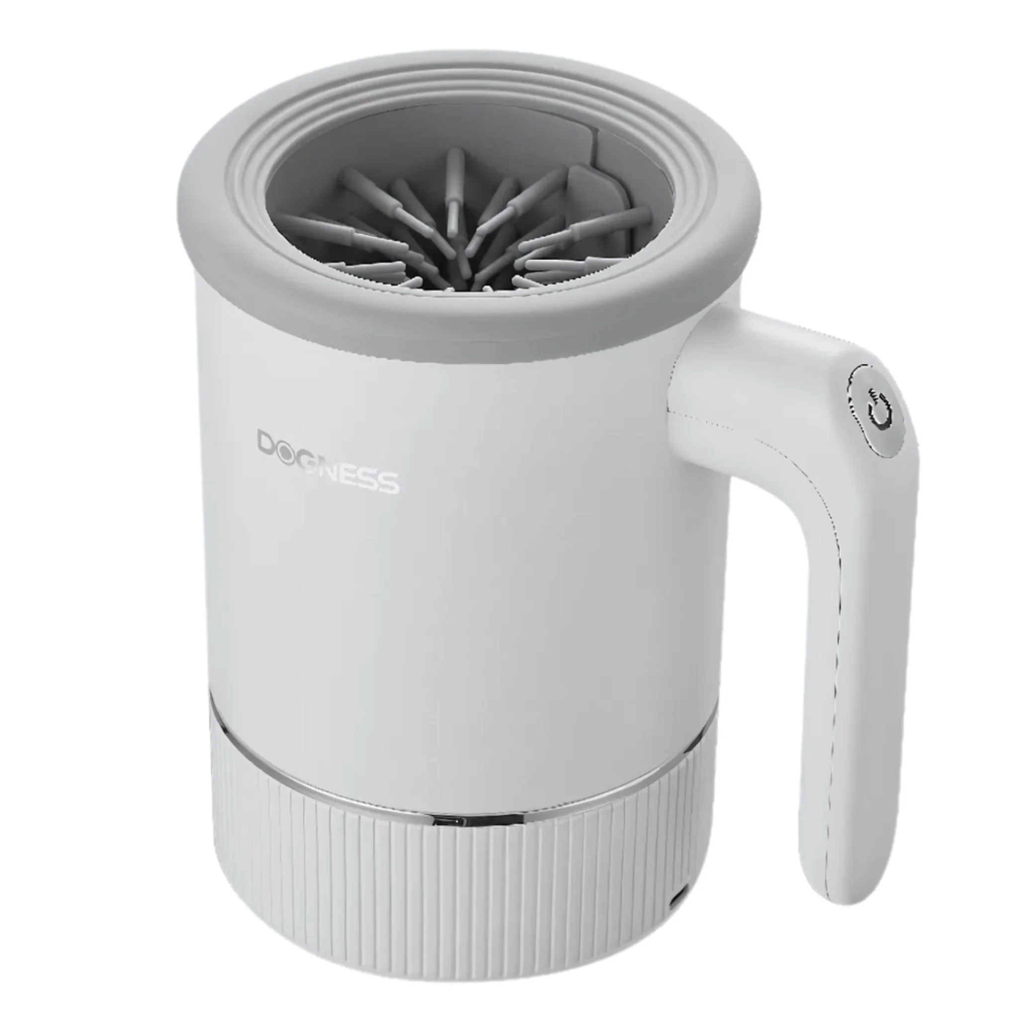 Dogness Automatic Pet Paw Cleaner & Massager Plus - White - Image 9