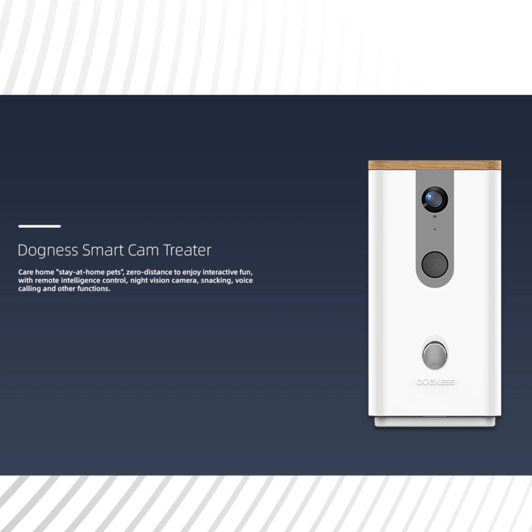 Dogness Smart Pet Treat Dispenser Camera App Control - 0.4L - Image 7