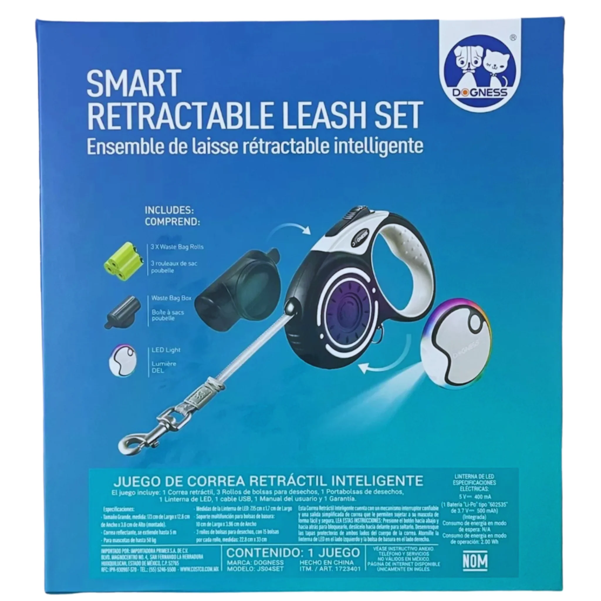 Dogness Smart Retractable Dog Leash Size - 4m - Image 3