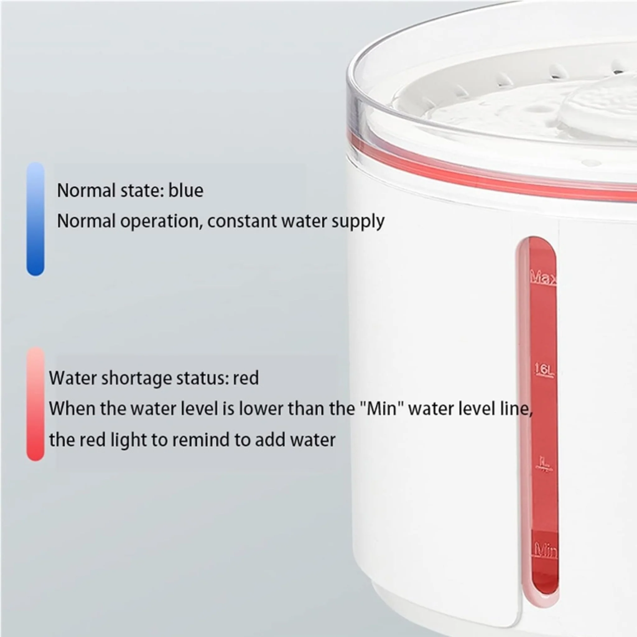 Dogness Smart Sensor Water Feeder For Pets - White - Image 3