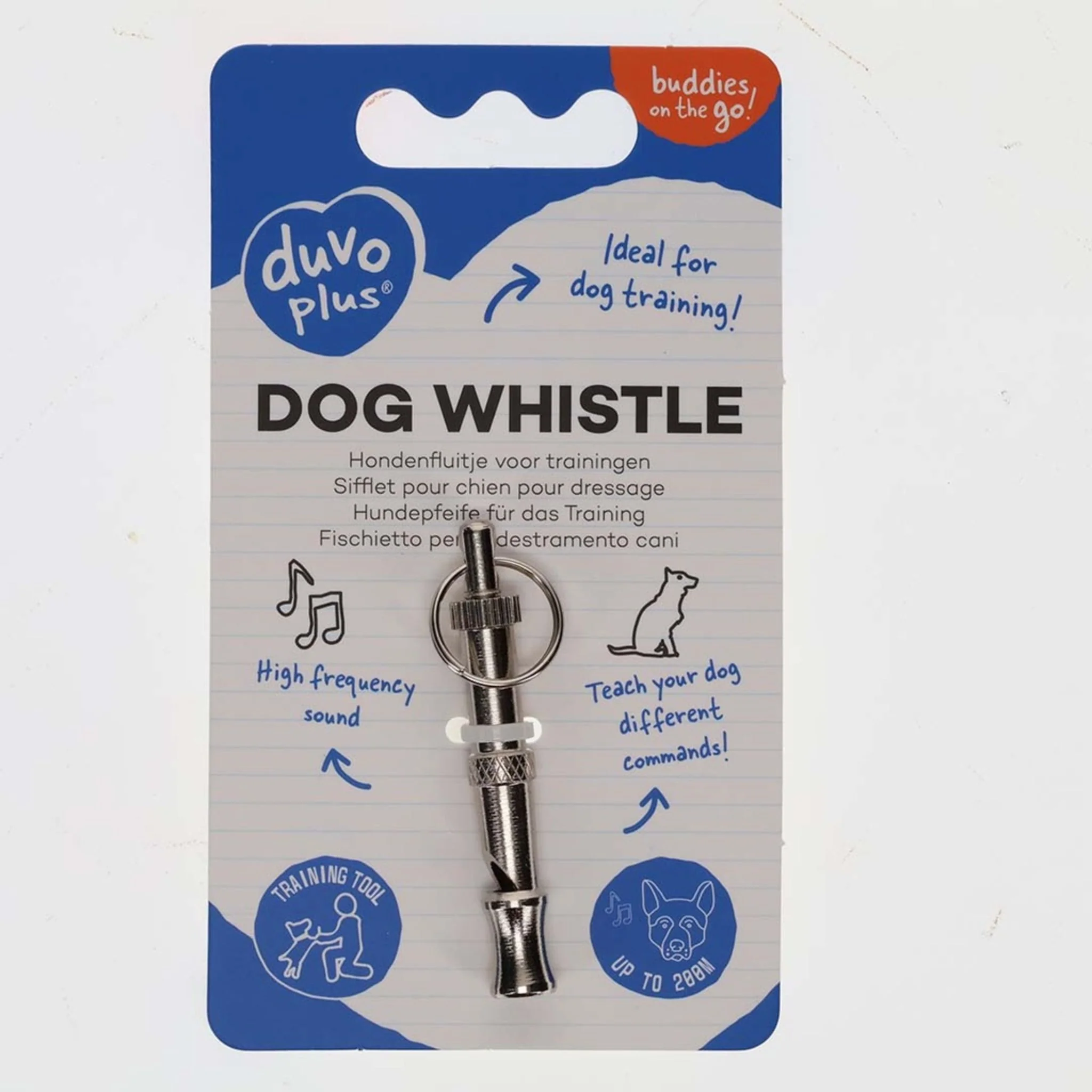 Duvo+ Dog Training Whistle Light Weight Trainer Tool – 5.5cm - Image 3