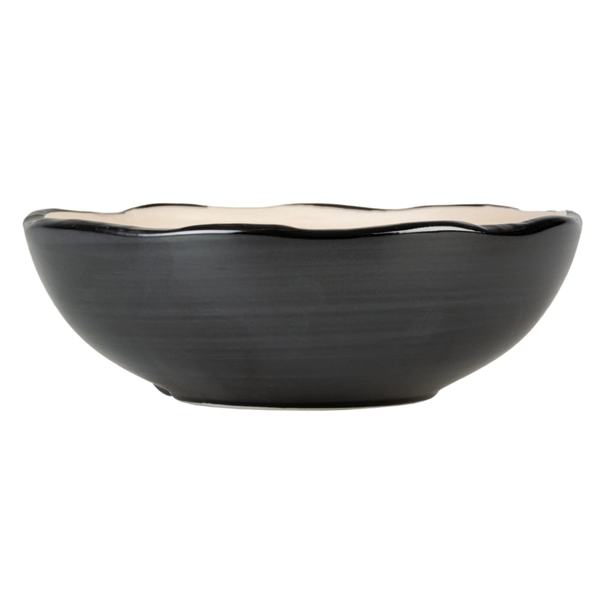 Duvo+ Pet Feeding Bowl Stone Organic Black/White S – 200ml - Image 4