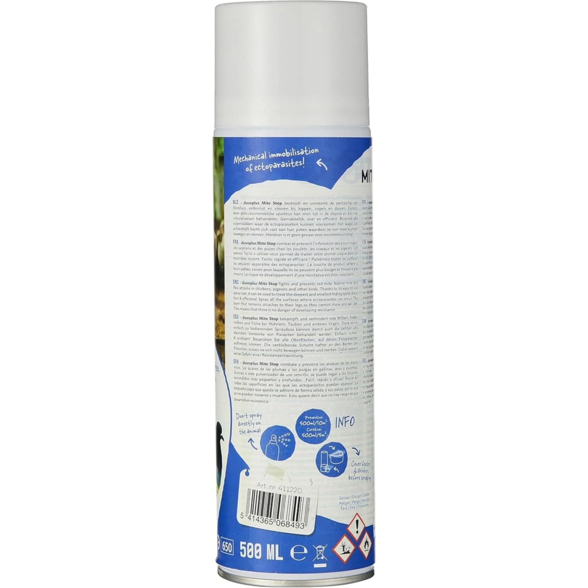 Duvo+ Mite Stop – Anti-Parasitic Treatment For Birds – 500ml - Image 3
