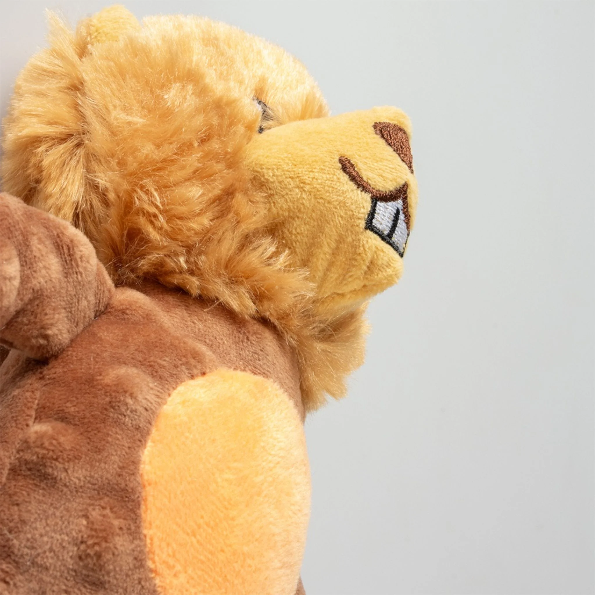 Duvo+ Plush Beaver Crackle Dog Toy – 34x21x8cm, Brown - Image 2