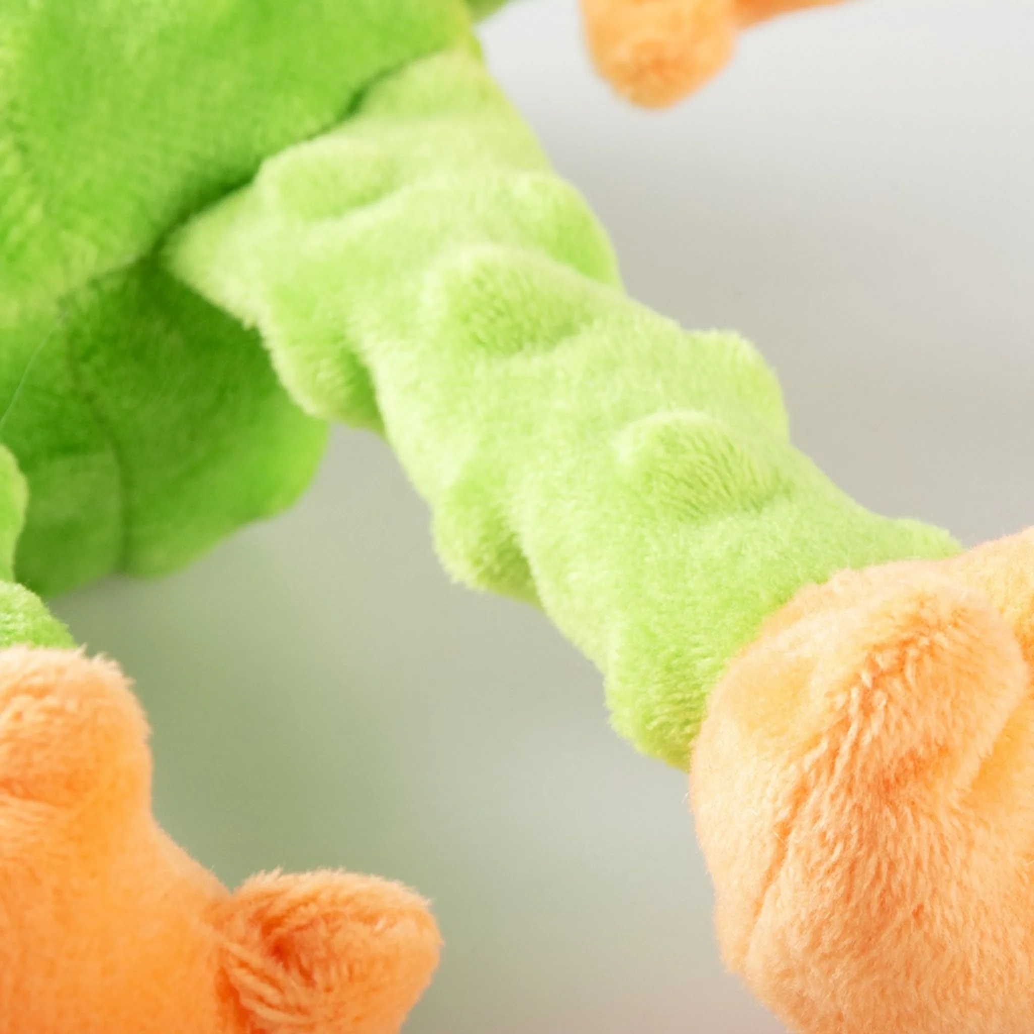 Duvo+ Plush Frog Crackle Dog Toy – 34x21x8cm, Green - Image 3