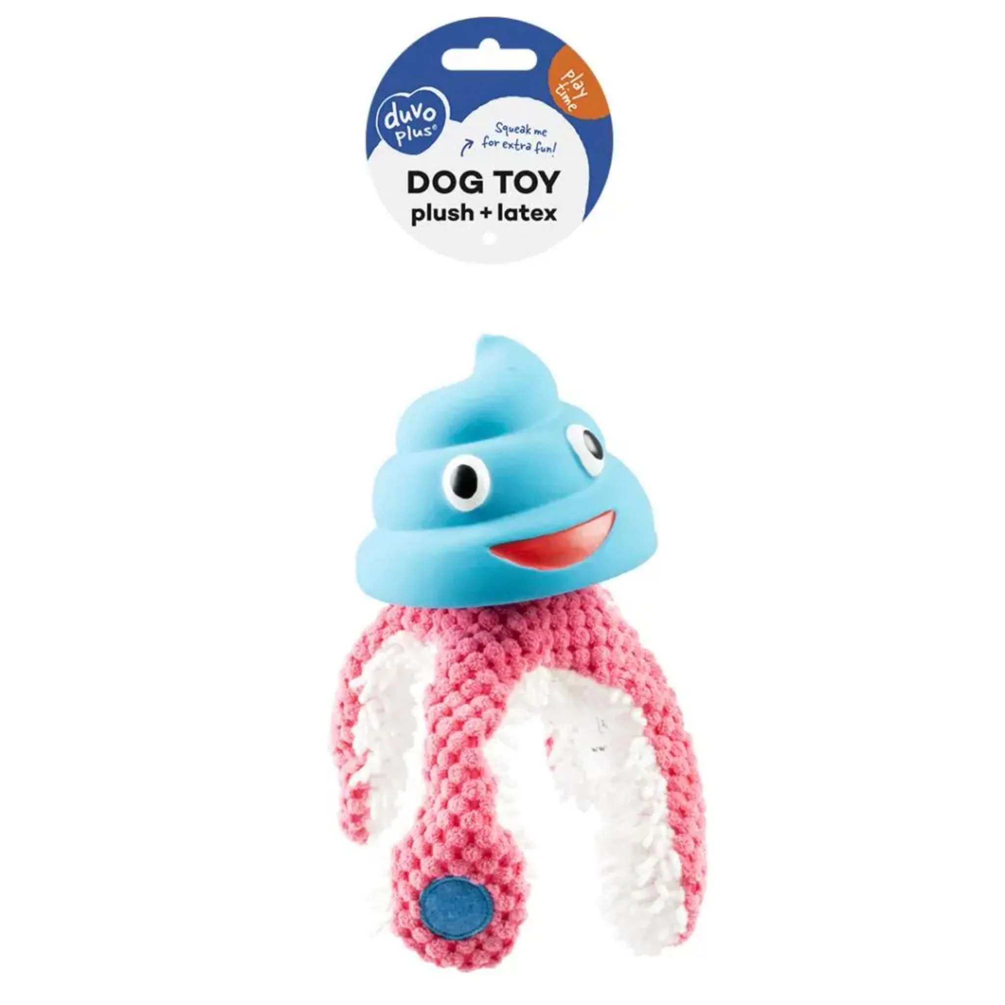 Duvo+ Plush Latex Octopus Durable Dog Toy - Image 2