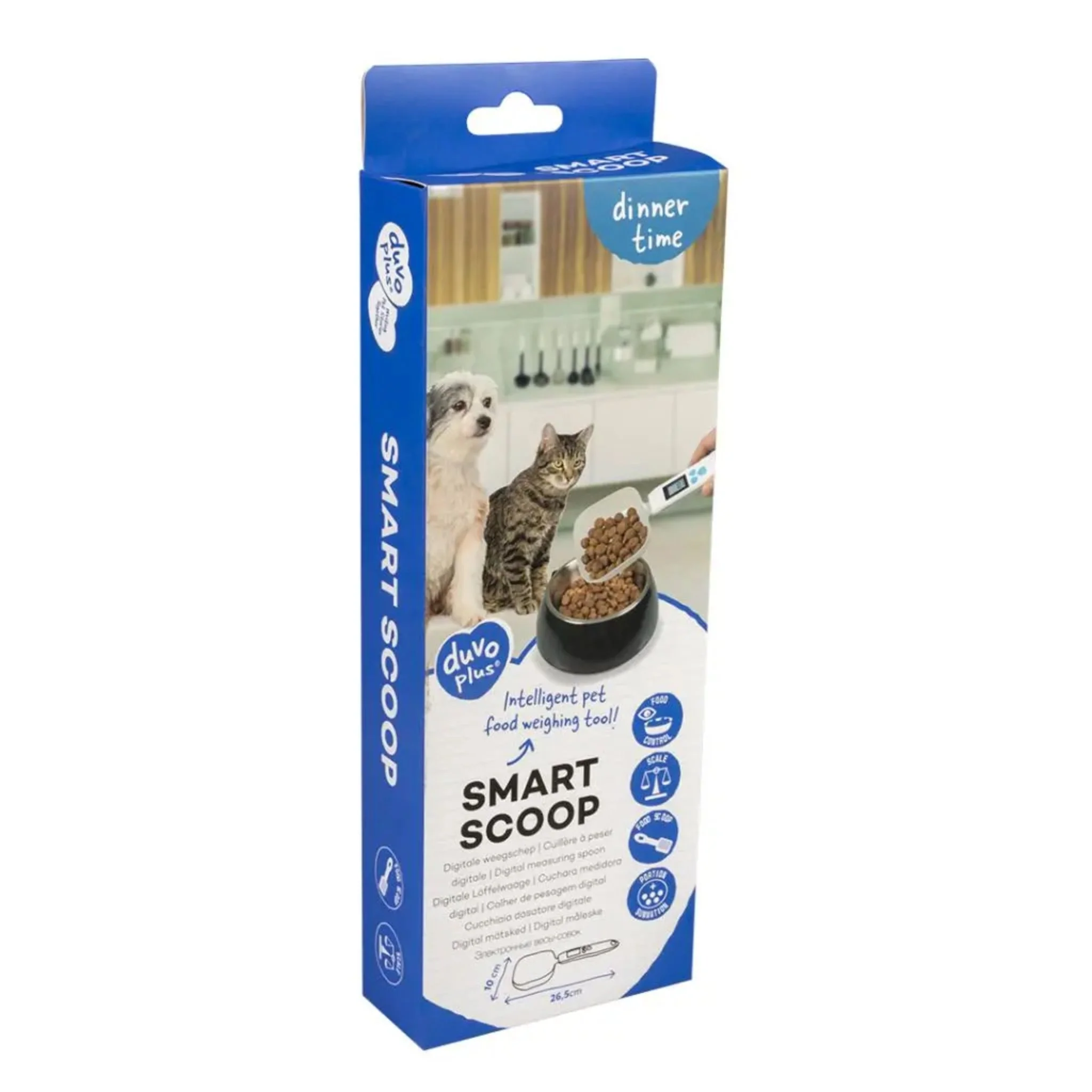 Duvo+ Smart Scoop White – 26.5x10.5x3.5cm - Image 3