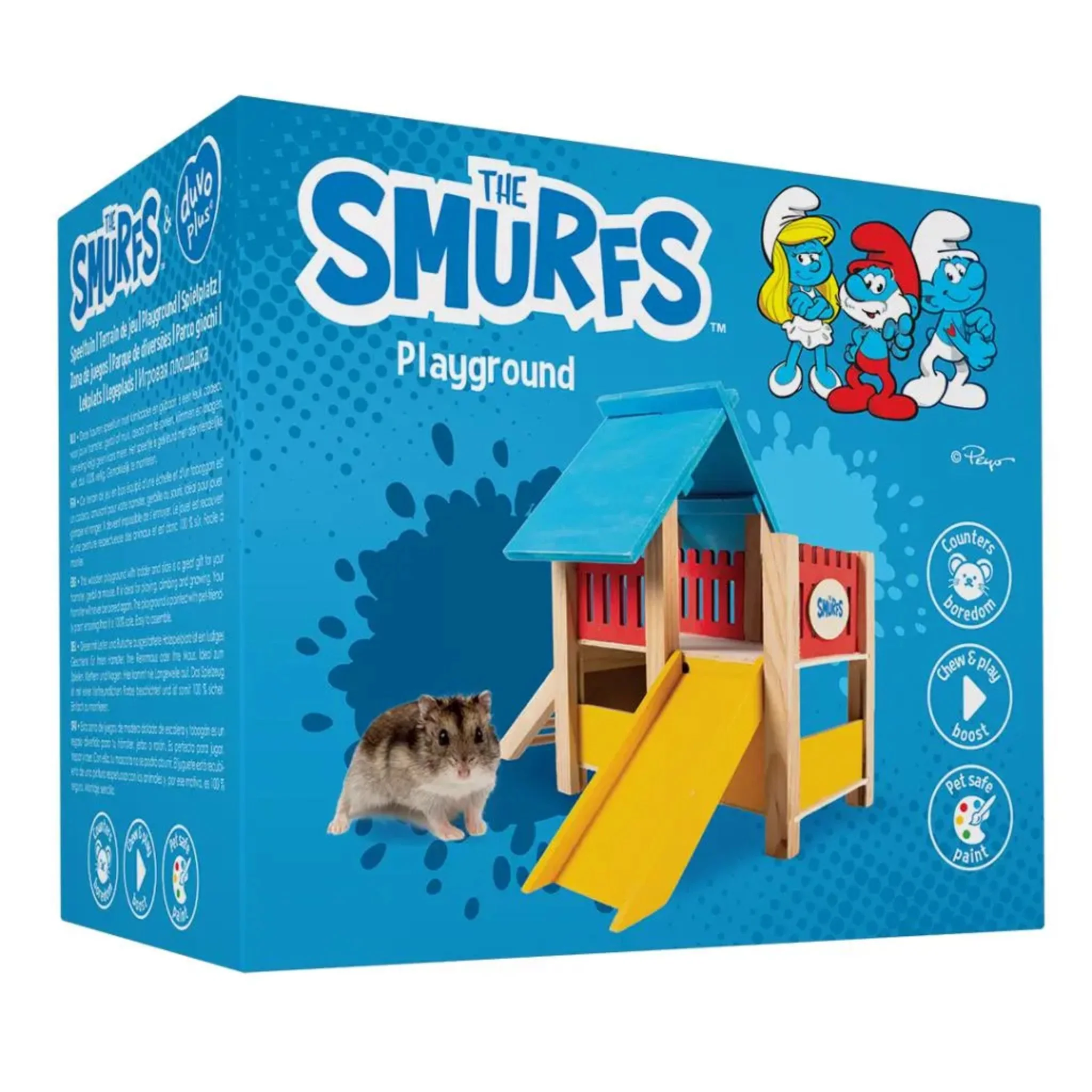Duvo+ The Smurfs Playground Toy – 25x20x21cm - Image 4